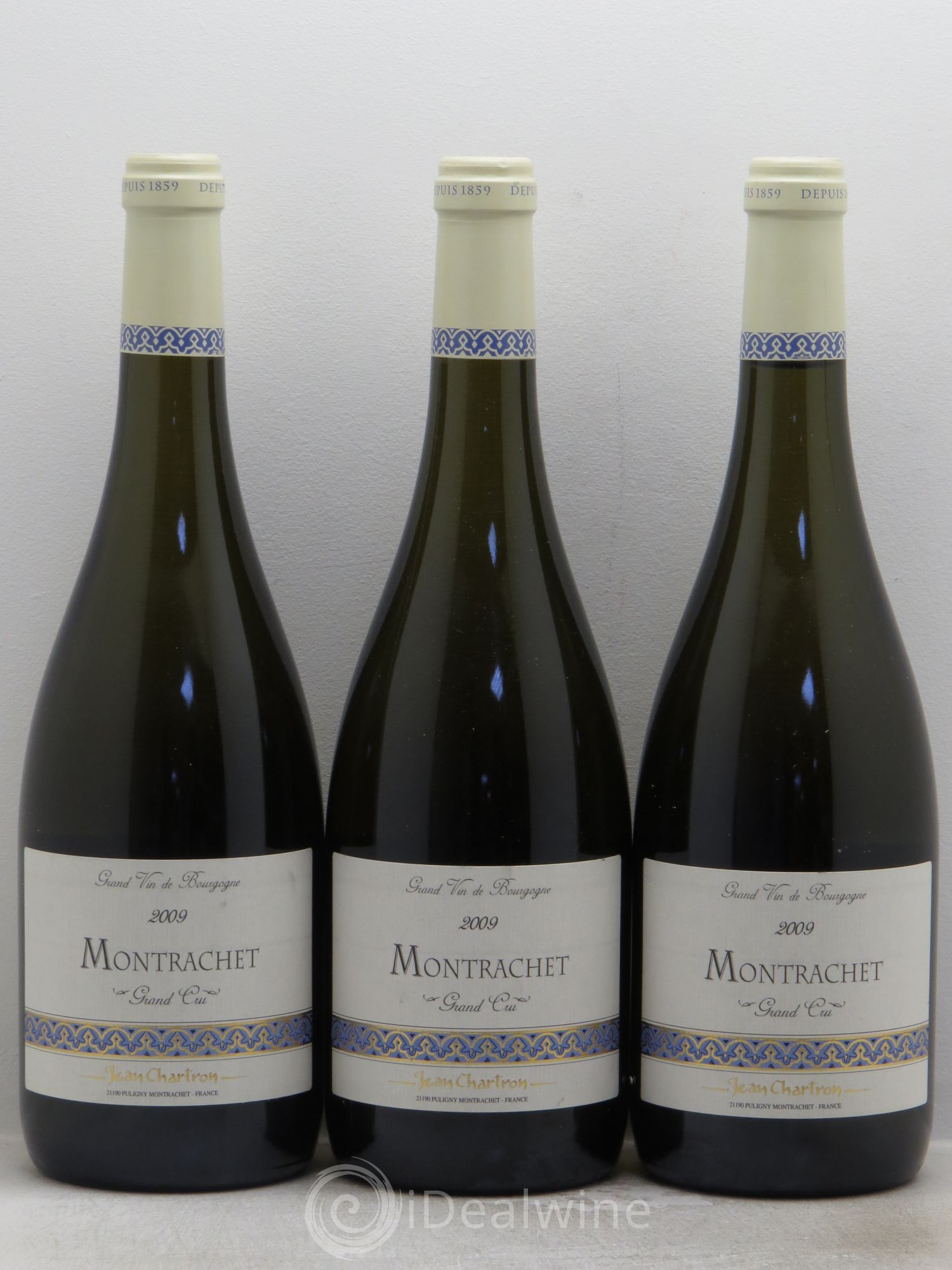 Montrachet Grand Cru Domaine Jean Chartron 2009 - Posten von 3 Flaschen - 0