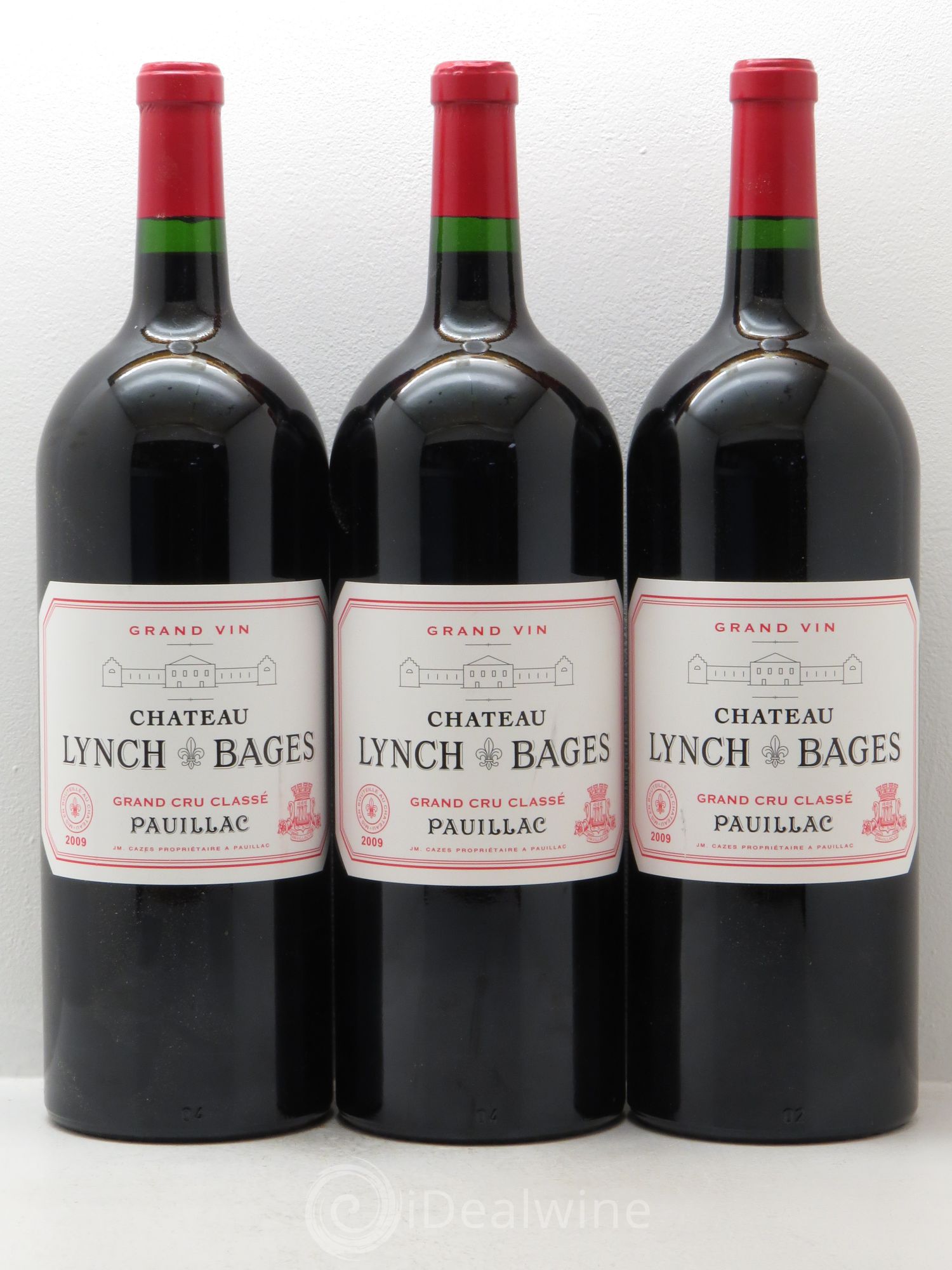 Château Lynch Bages 5ème Grand Cru Classé 2009 - Lot de 6 magnums - 1
