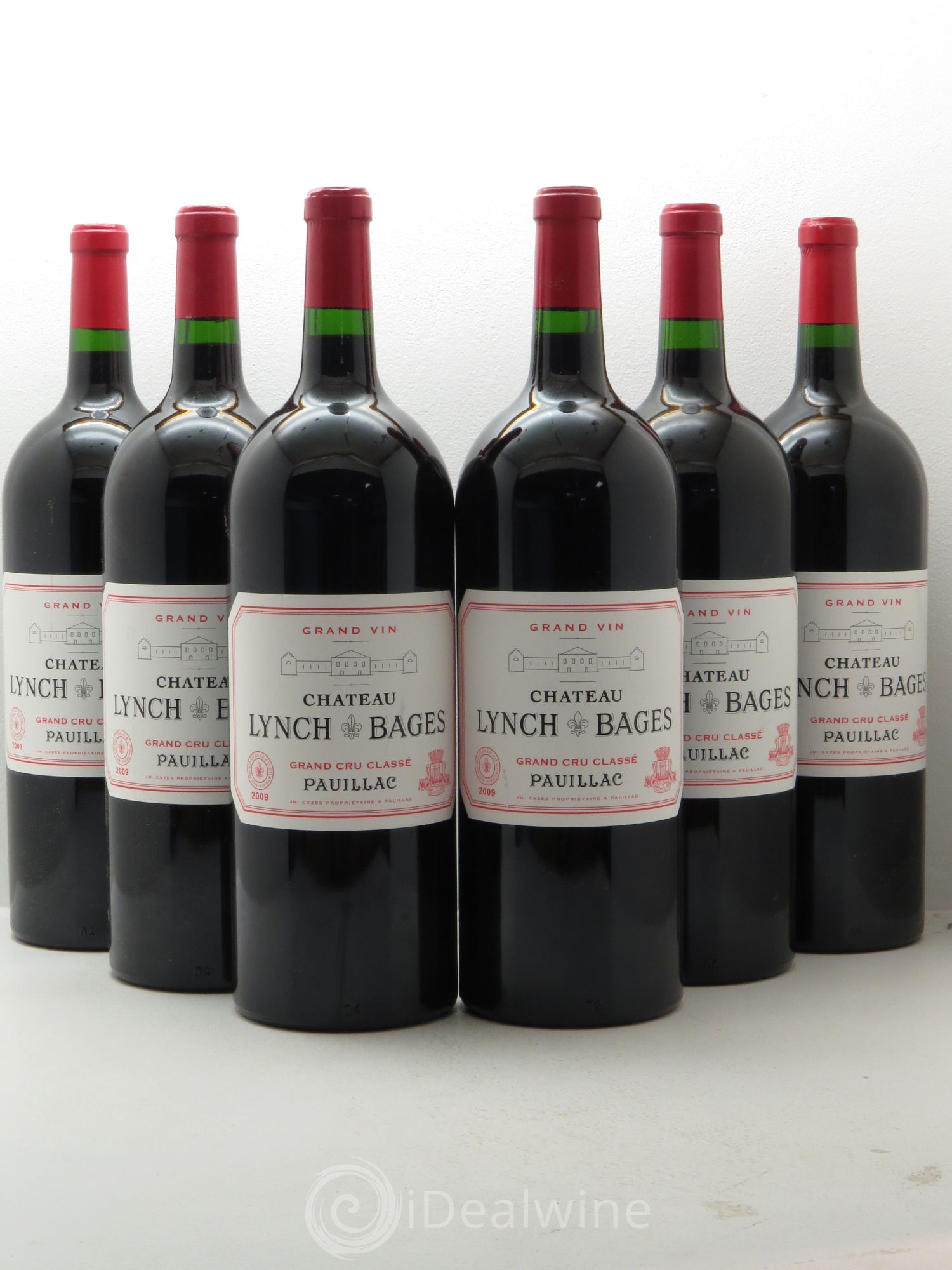 Château Lynch Bages 5ème Grand Cru Classé 2009 - Lot de 6 magnums - 0