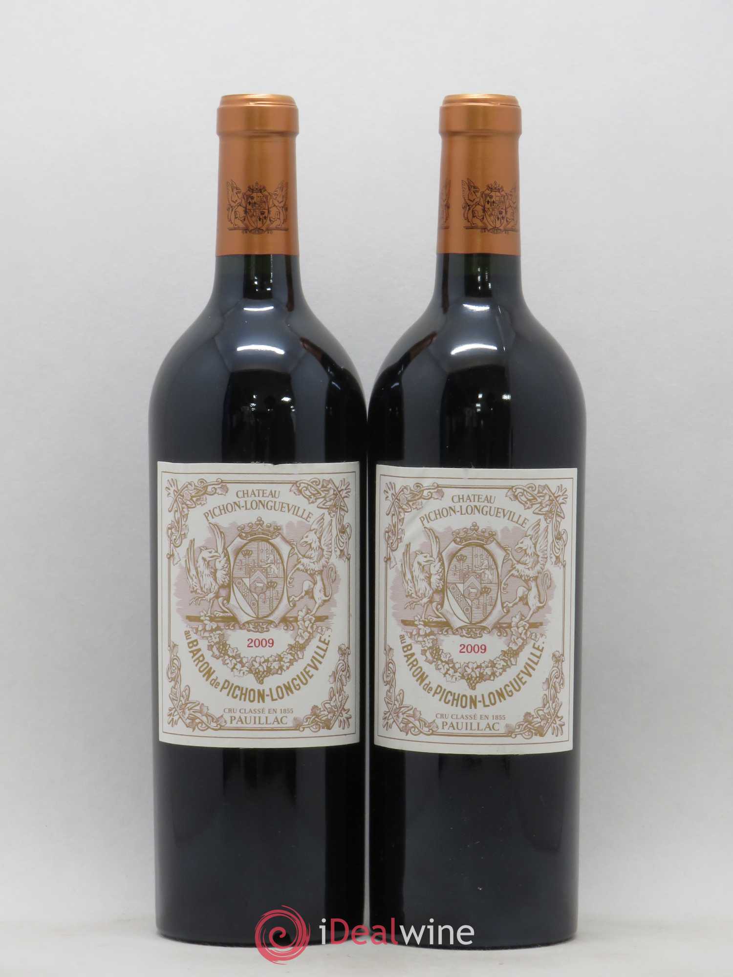 Pichon Longueville Baron 2ème Grand Cru Classé 2009 - Lot de 2 bouteilles - 0