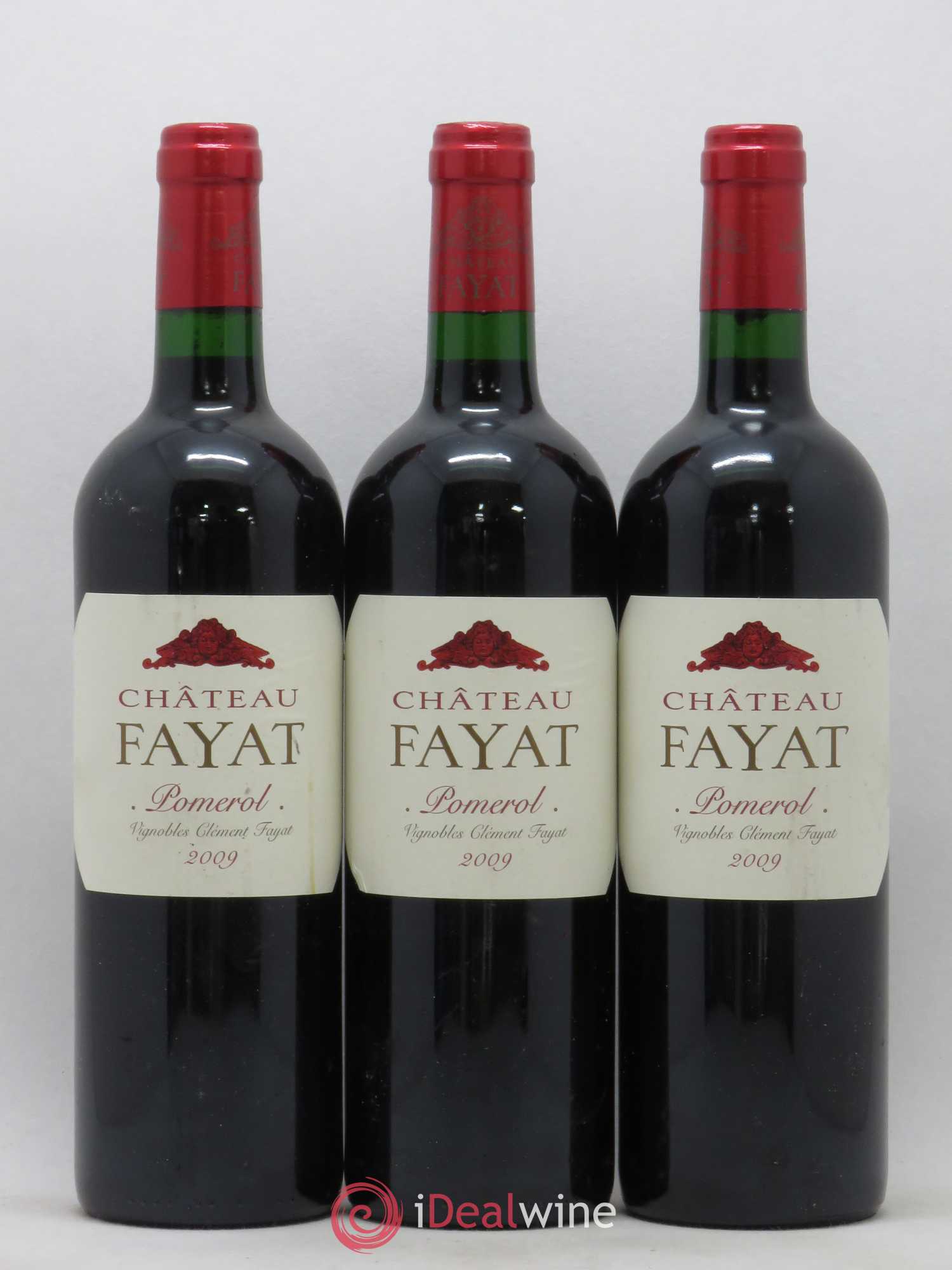 Pomerol Château Fayat 2009 - Lot de 3 bouteilles - 0
