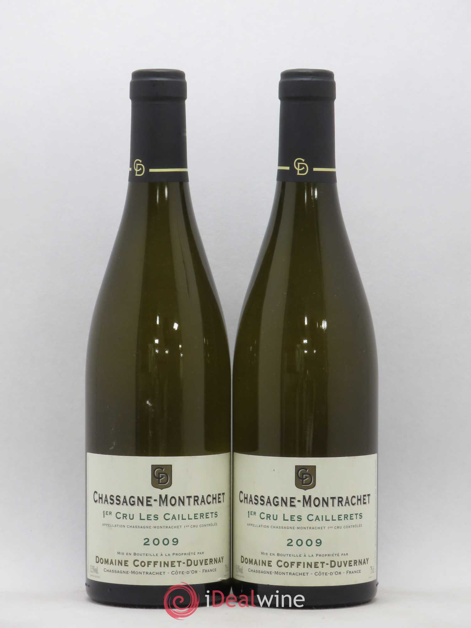 Chassagne-Montrachet 1er Cru Coffinet-Duvernay 2009 - Posten von 2 Flaschen - 0