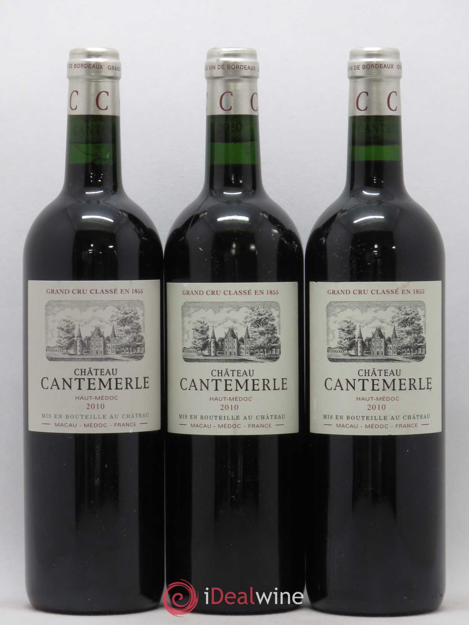Château Cantemerle 5ème Grand Cru Classé 2010 - Lot de 6 bouteilles - 2