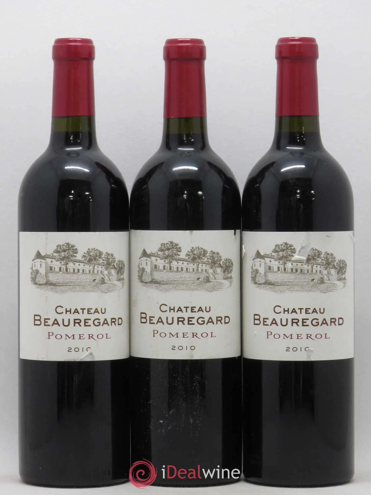 Château Beauregard 2010 - Lot de 3 bouteilles - 0