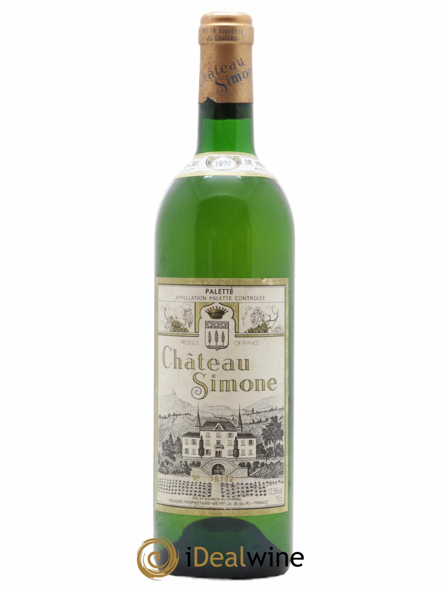 Palette Château Simone Famille Rougier 1992 - Posten von 1 Flasche - 0