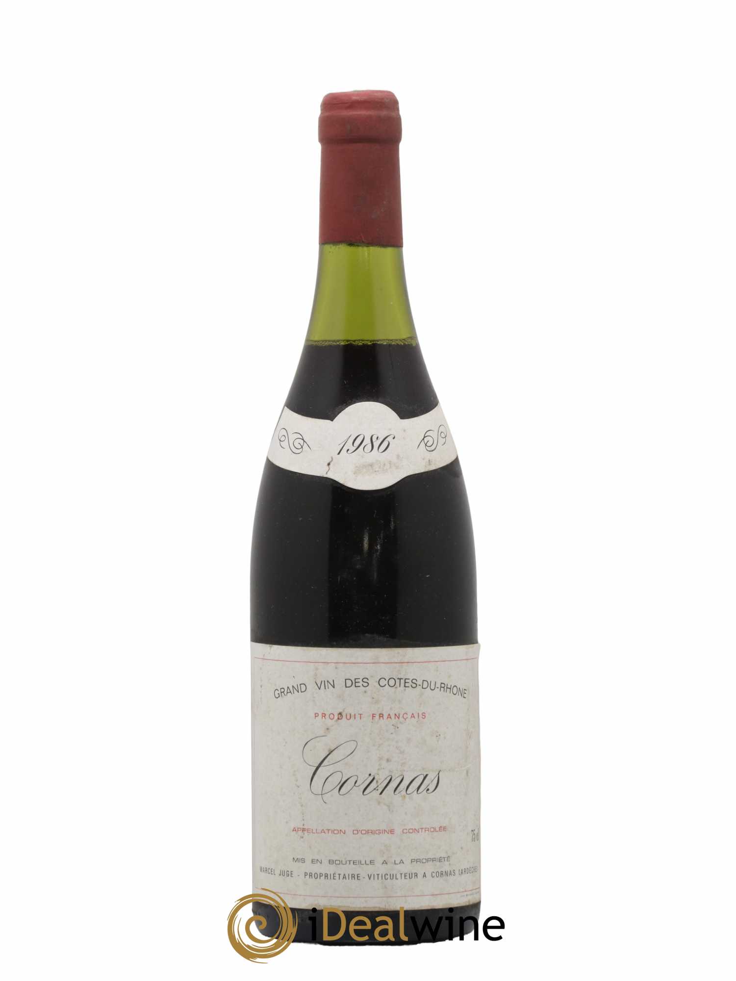 Cornas Marcel Juge 1986 - Lot de 1 bouteille - 0