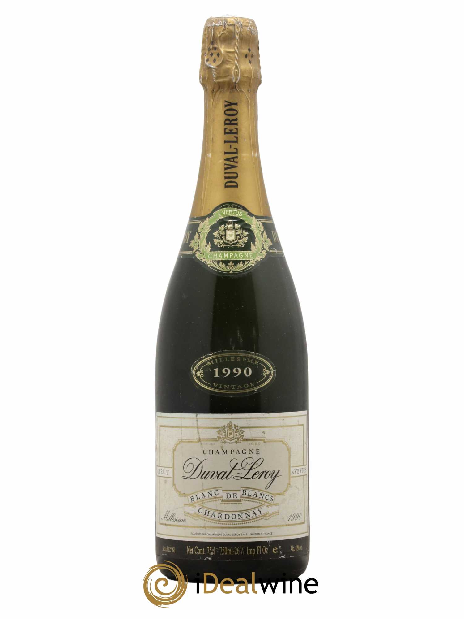 Brut Millésimé Duval-Leroy 1990 - Lot de 1 bouteille - 0