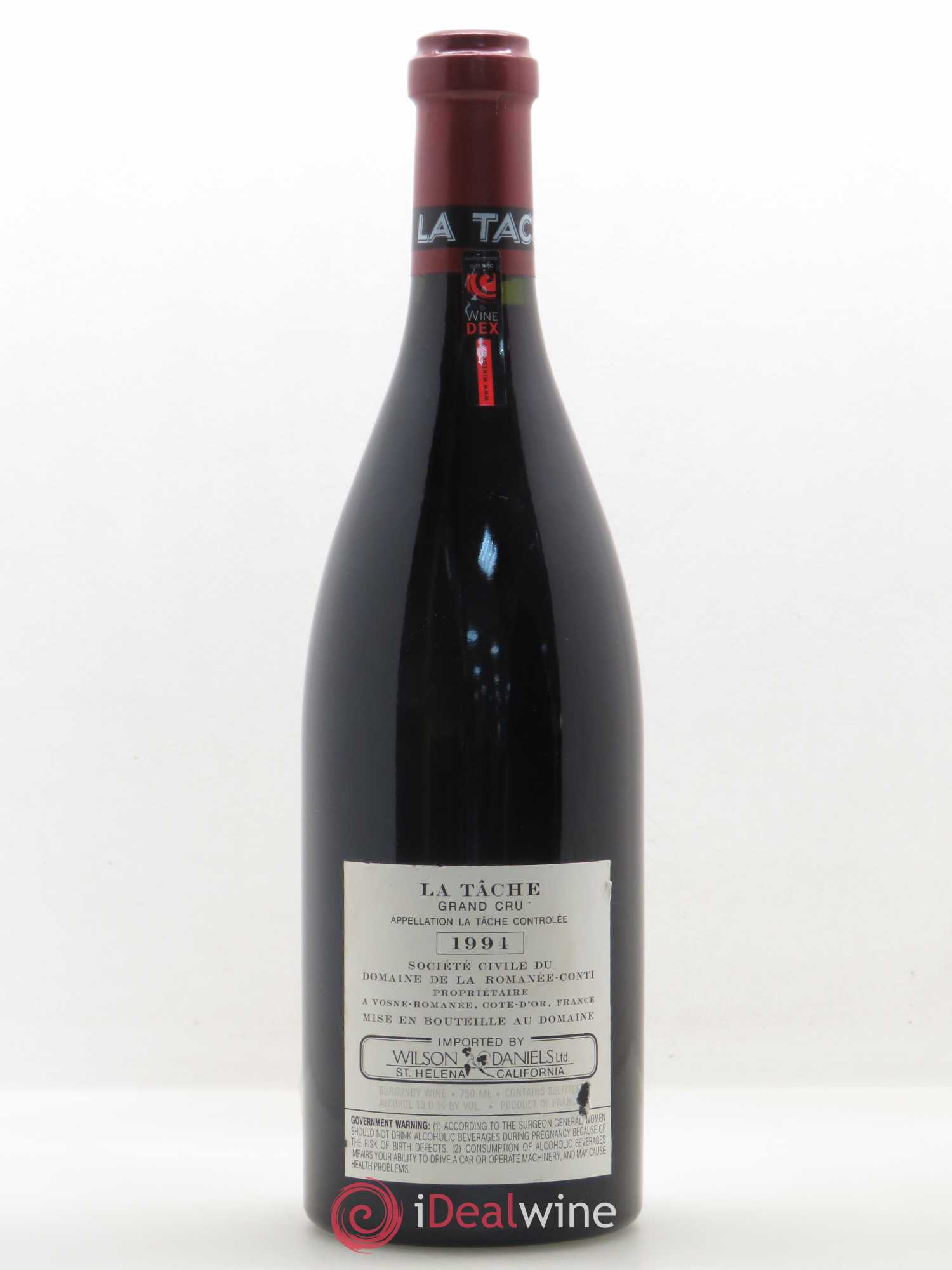 Buy La Tâche Grand Cru Domaine de la Romanée-Conti 1994 (lot