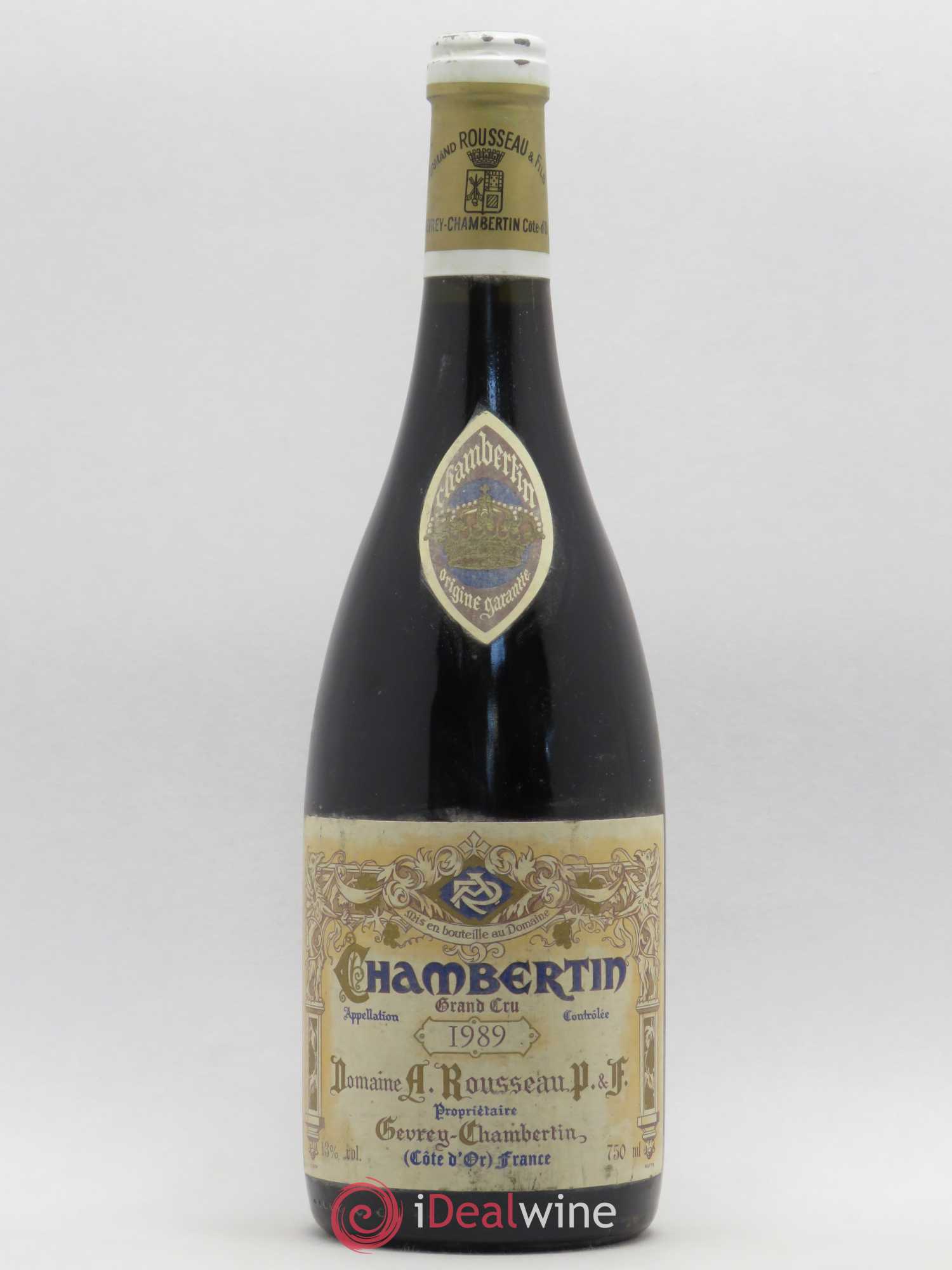 Chambertin Grand Cru Armand Rousseau (Domaine) 1989 - Lot de 1 bouteille - 0