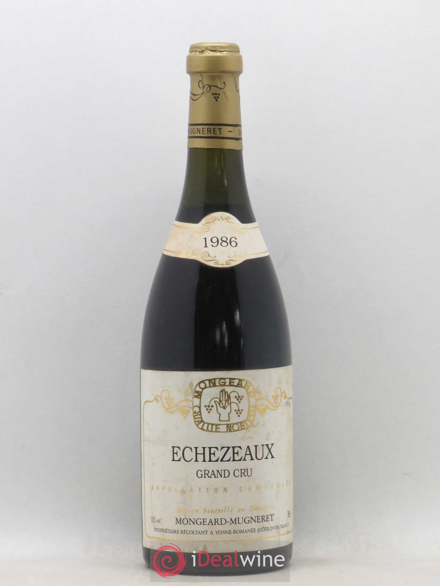 Echezeaux Grand Cru Mongeard-Mugneret (Domaine) 1986 - Lot de 1 bouteille - 0