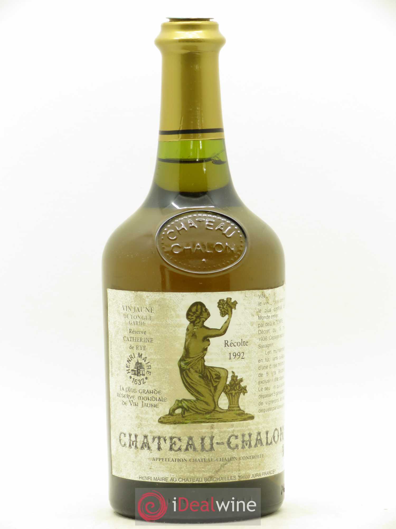 Château-Chalon Henri Maire 1992 - Lot de 1 bouteille - 0