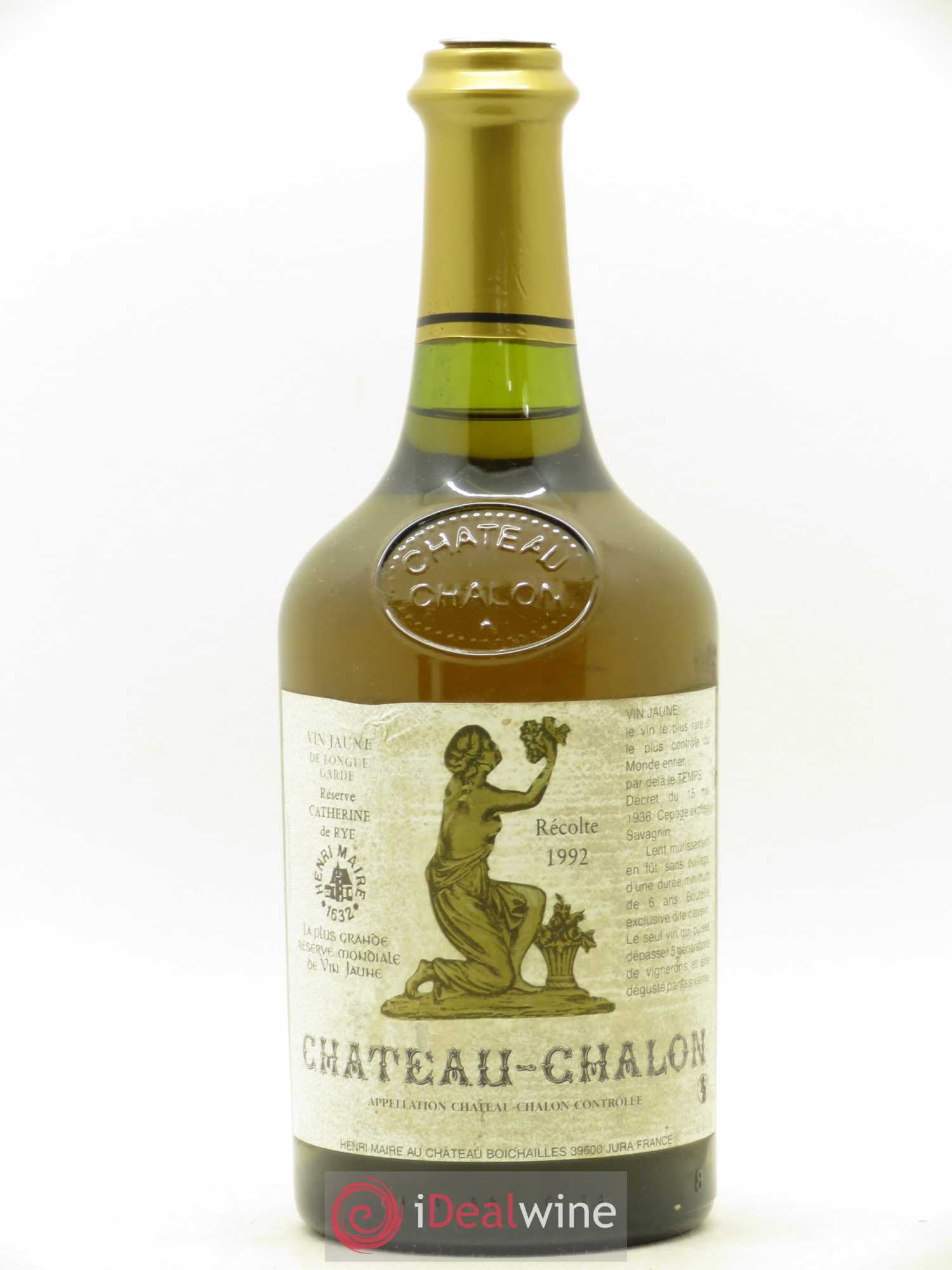Château-Chalon Henri Maire 1992 - Lot de 1 bouteille - 0