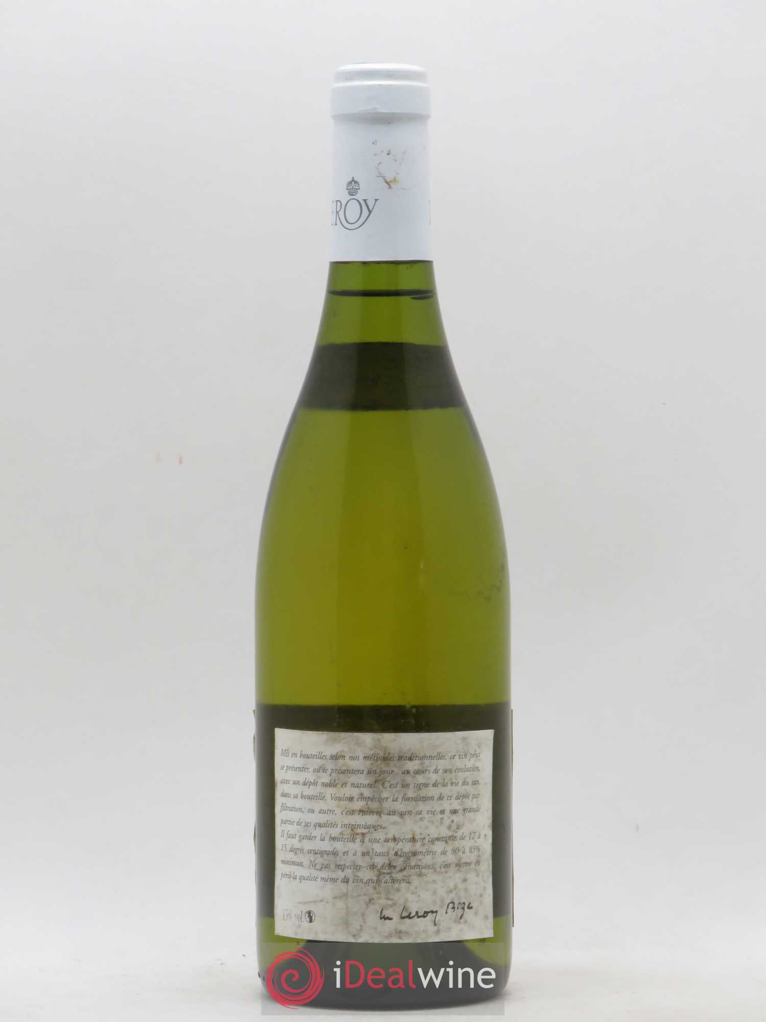 Puligny-Montrachet 1er Cru Sous le Puits Leroy SA 2009 - Lot de 1 bouteille - 1