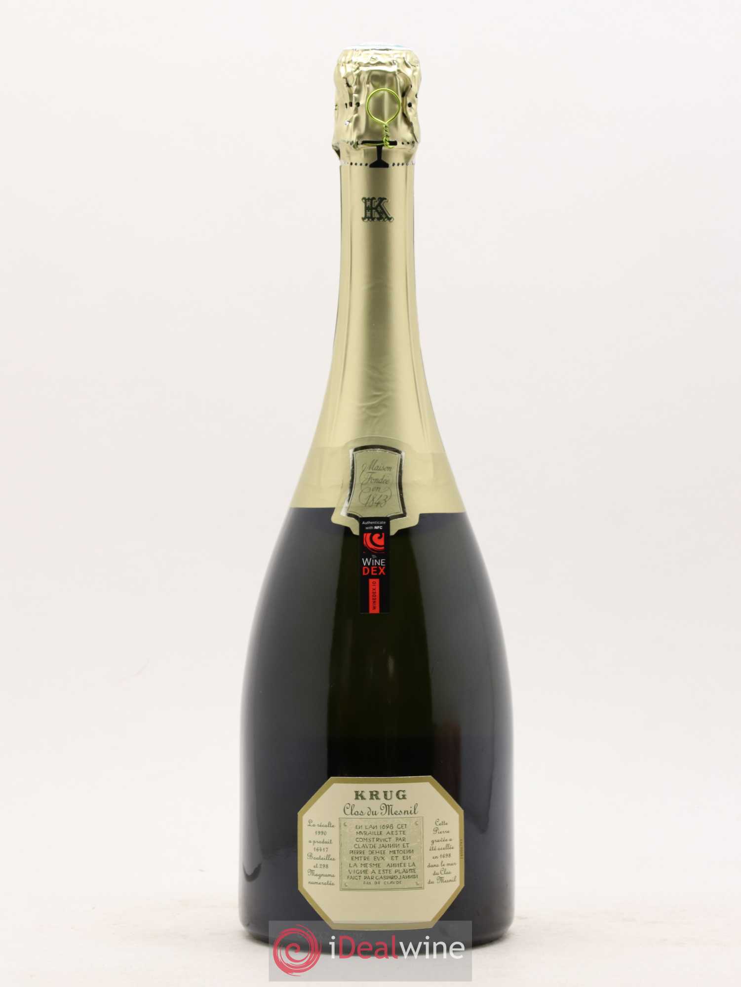 Clos du Mesnil Krug 1990 - Lot de 1 bouteille - 1