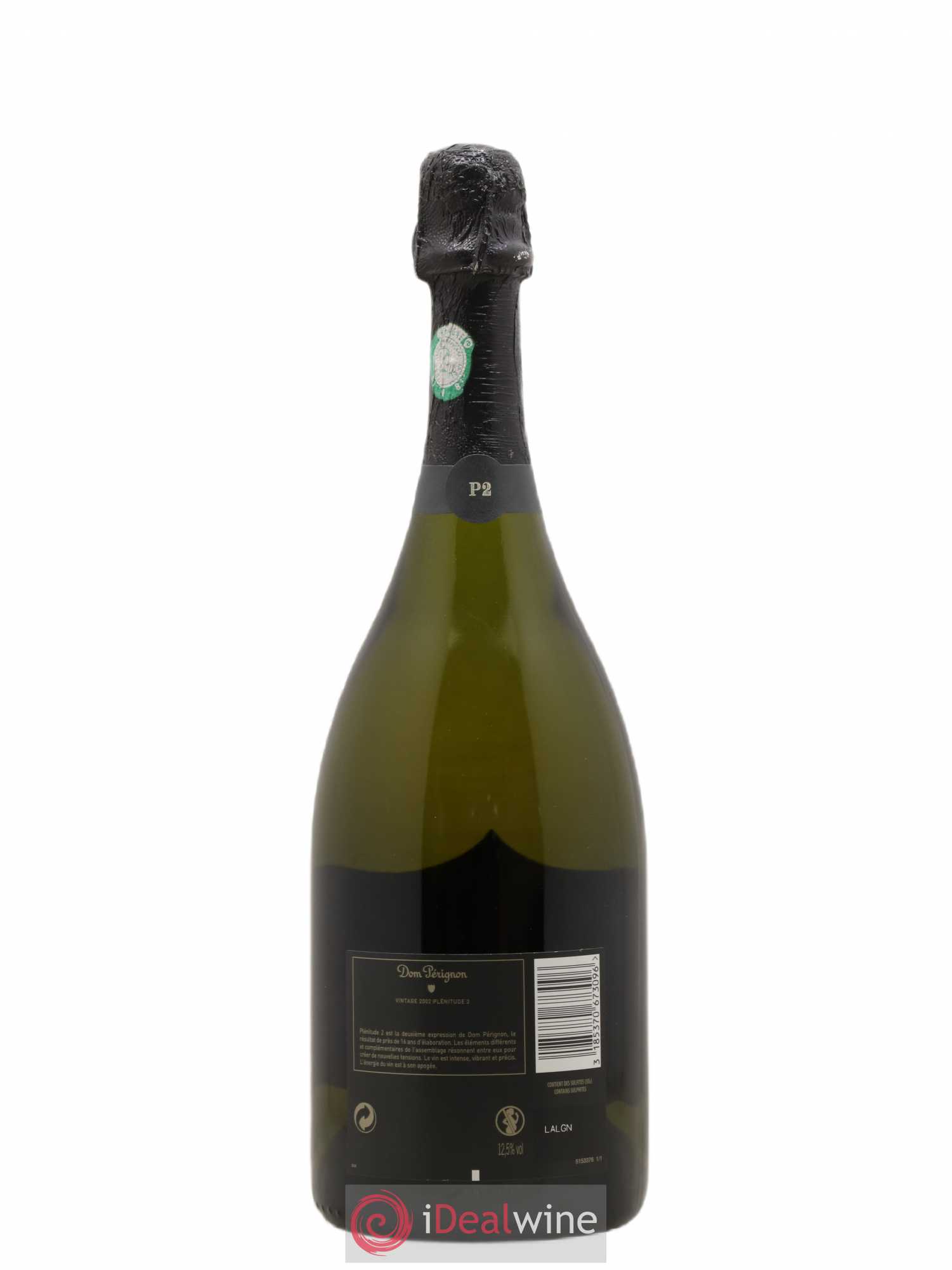 2eme Plénitude (P2) Dom Pérignon 2002 - Lot de 1 bouteille - 1
