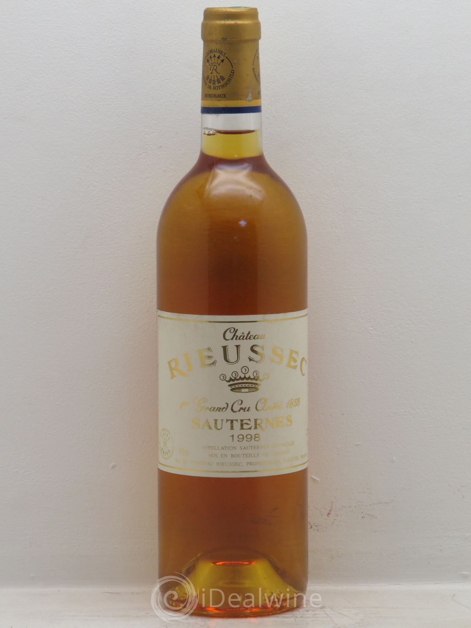 Château Rieussec 1er Grand Cru Classé 1998 - Posten von 1 Flasche - 0
