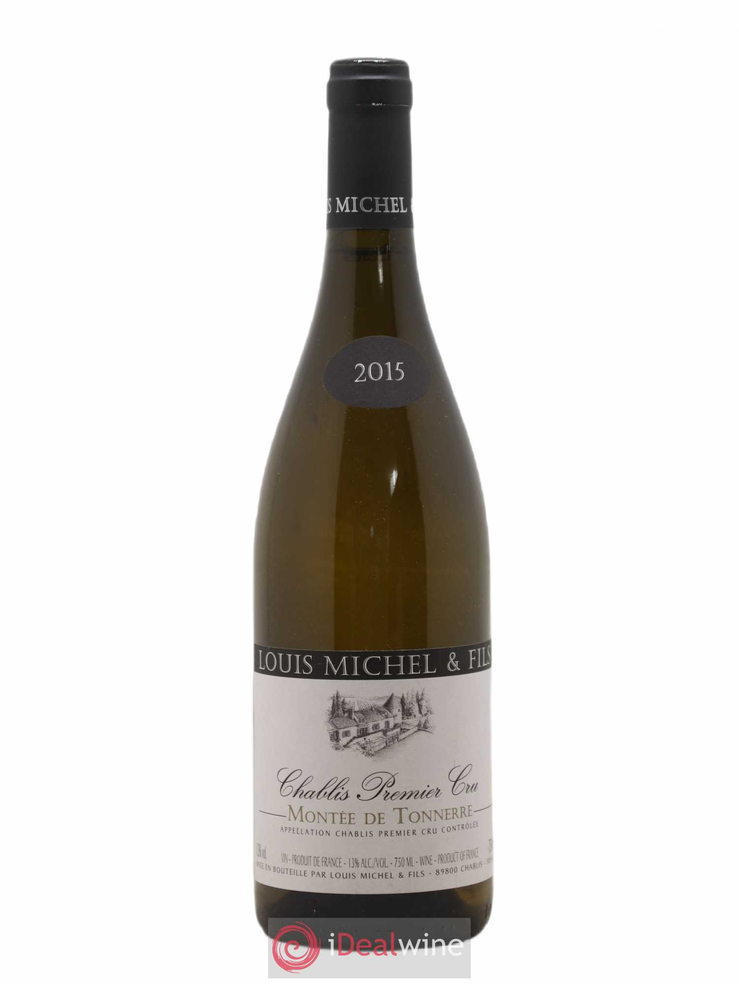 Chablis 1er Cru Montée de Tonnerre Louis Michel et Fils 2015 - Lot de 1 bouteille - 0