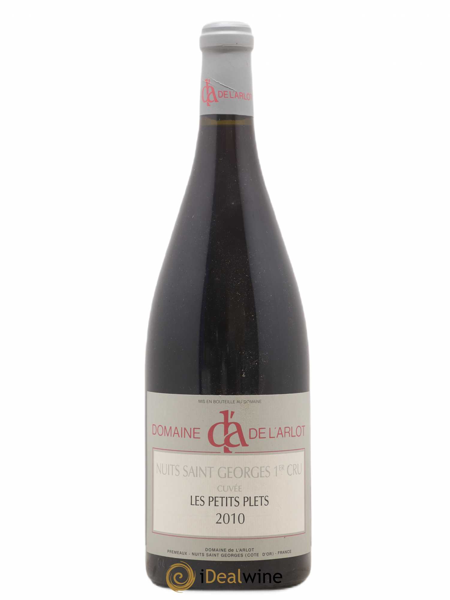 Nuits-Saint-Georges 1er Cru Les Petits Plets Domaine de l'Arlot 2010 - Lot de 1 magnum - 0