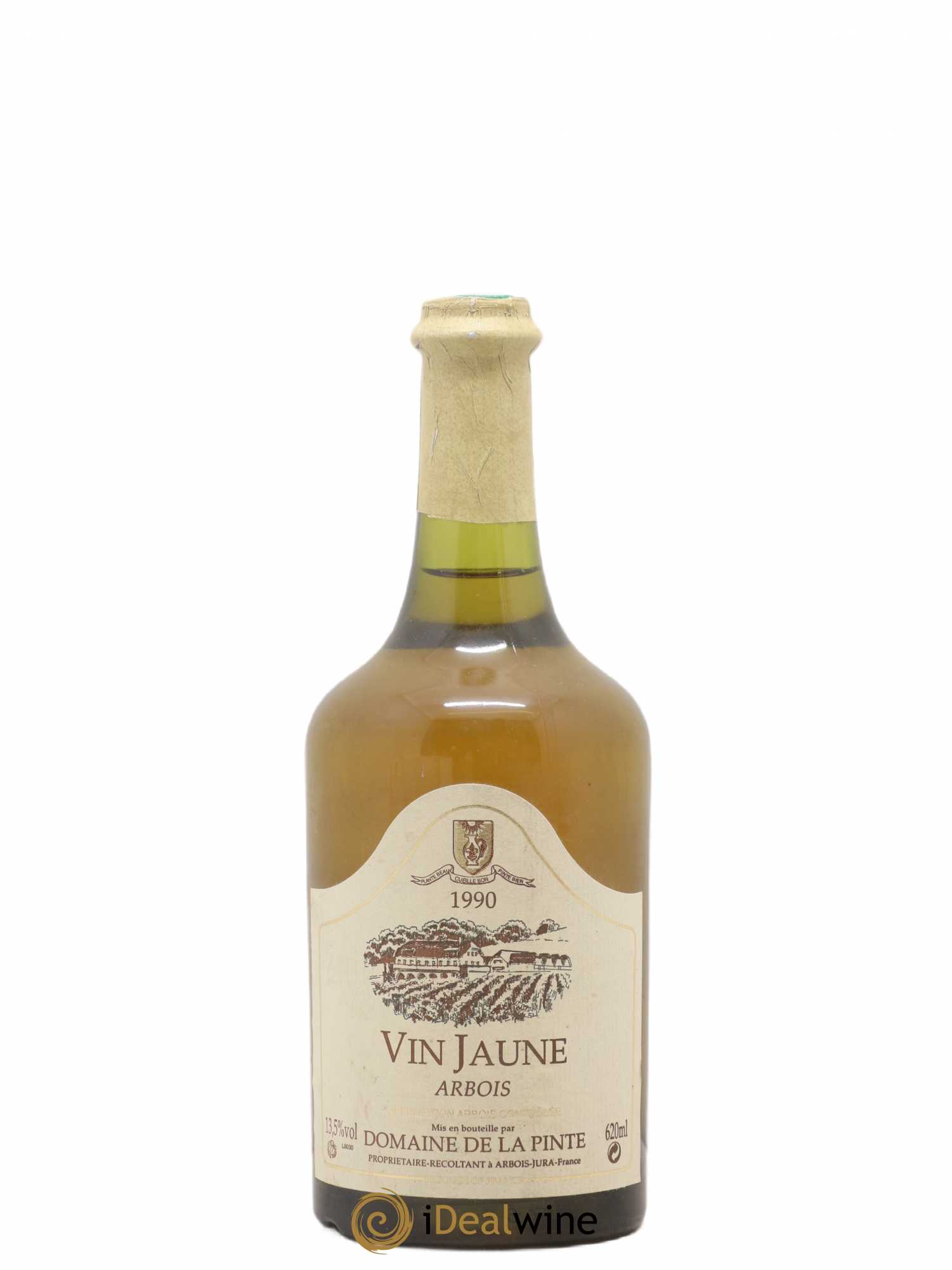 Arbois Vin Jaune Domaine de la Pinte 1990 - Lot de 1 bouteille - 0