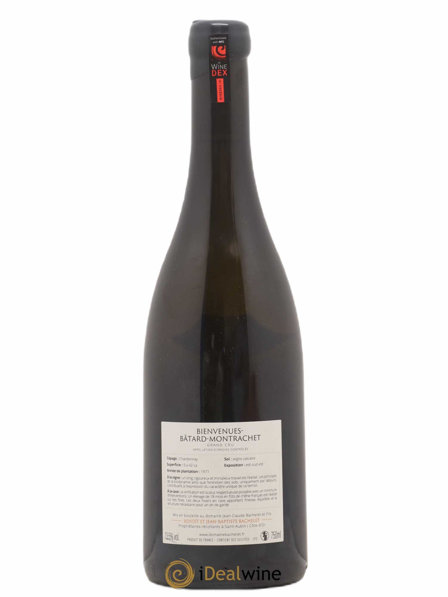 Bienvenues-Bâtard-Montrachet Grand Cru Jean-Claude Bachelet (Domaine) 2019 - Lot de 1 bouteille - 1