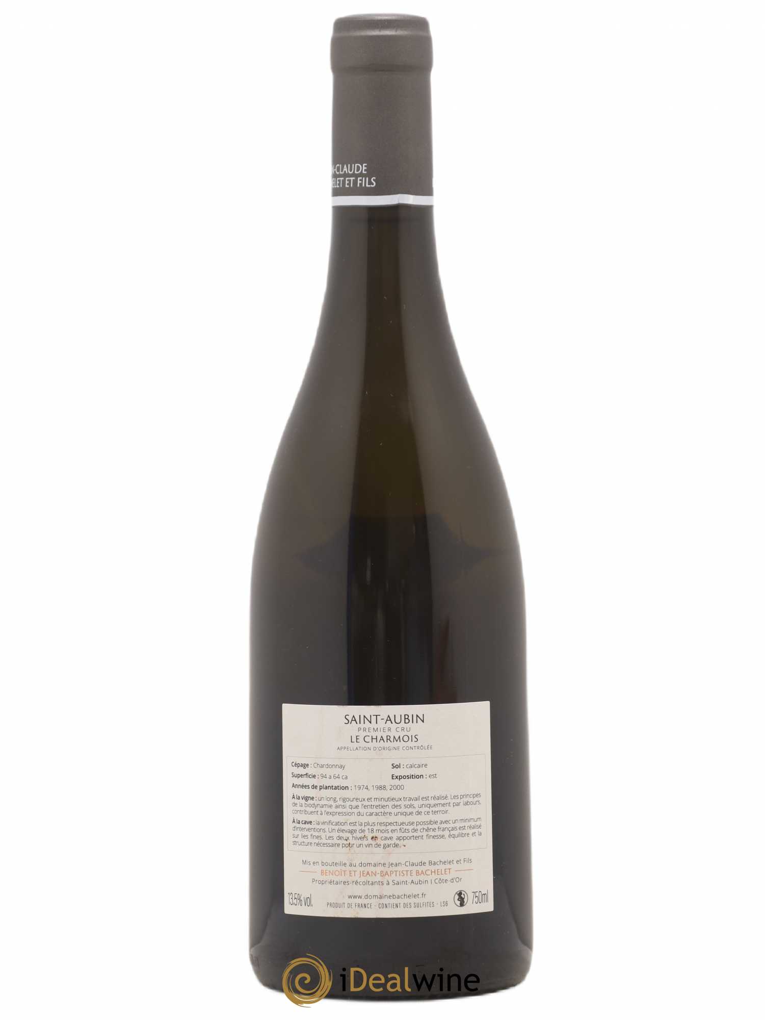 Saint-Aubin 1er Cru Le Charmois Jean-Claude Bachelet (Domaine) 2016 - Lot de 1 bouteille - 1