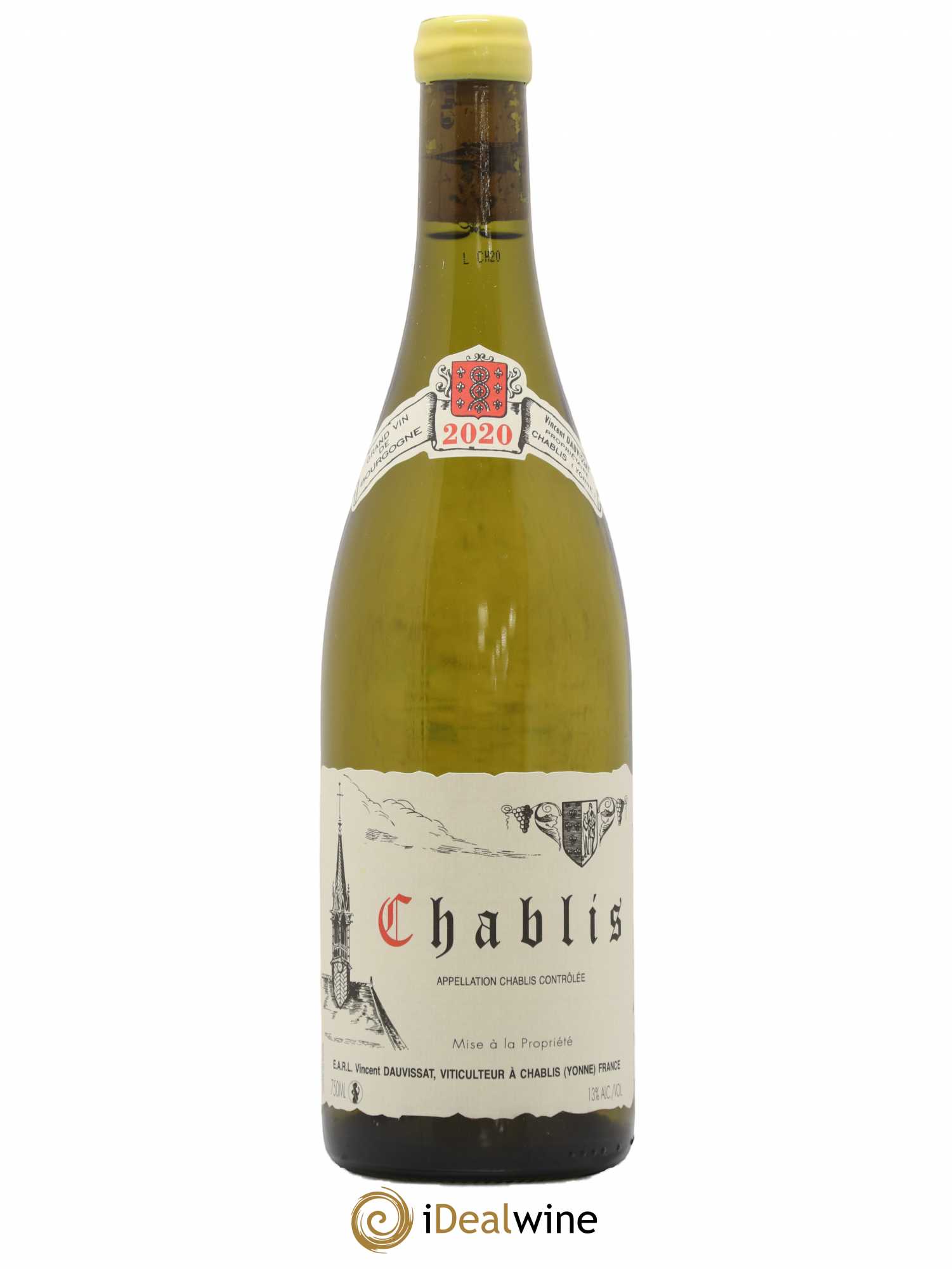 Chablis Vincent Dauvissat (Domaine) 2020 - Lot de 1 bouteille - 0