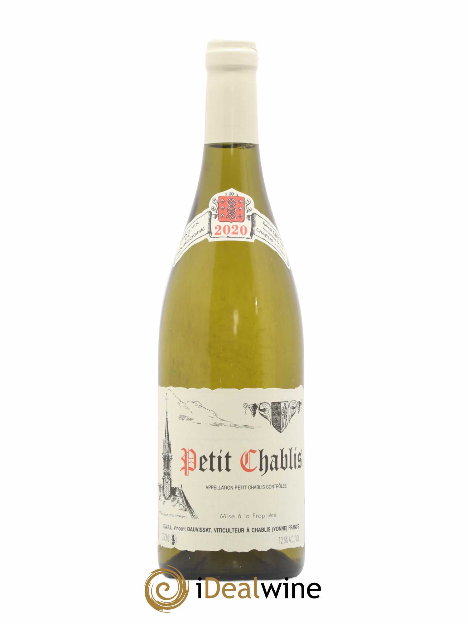 Petit Chablis Vincent Dauvissat (Domaine) 2020 - Lot de 1 bouteille - 0