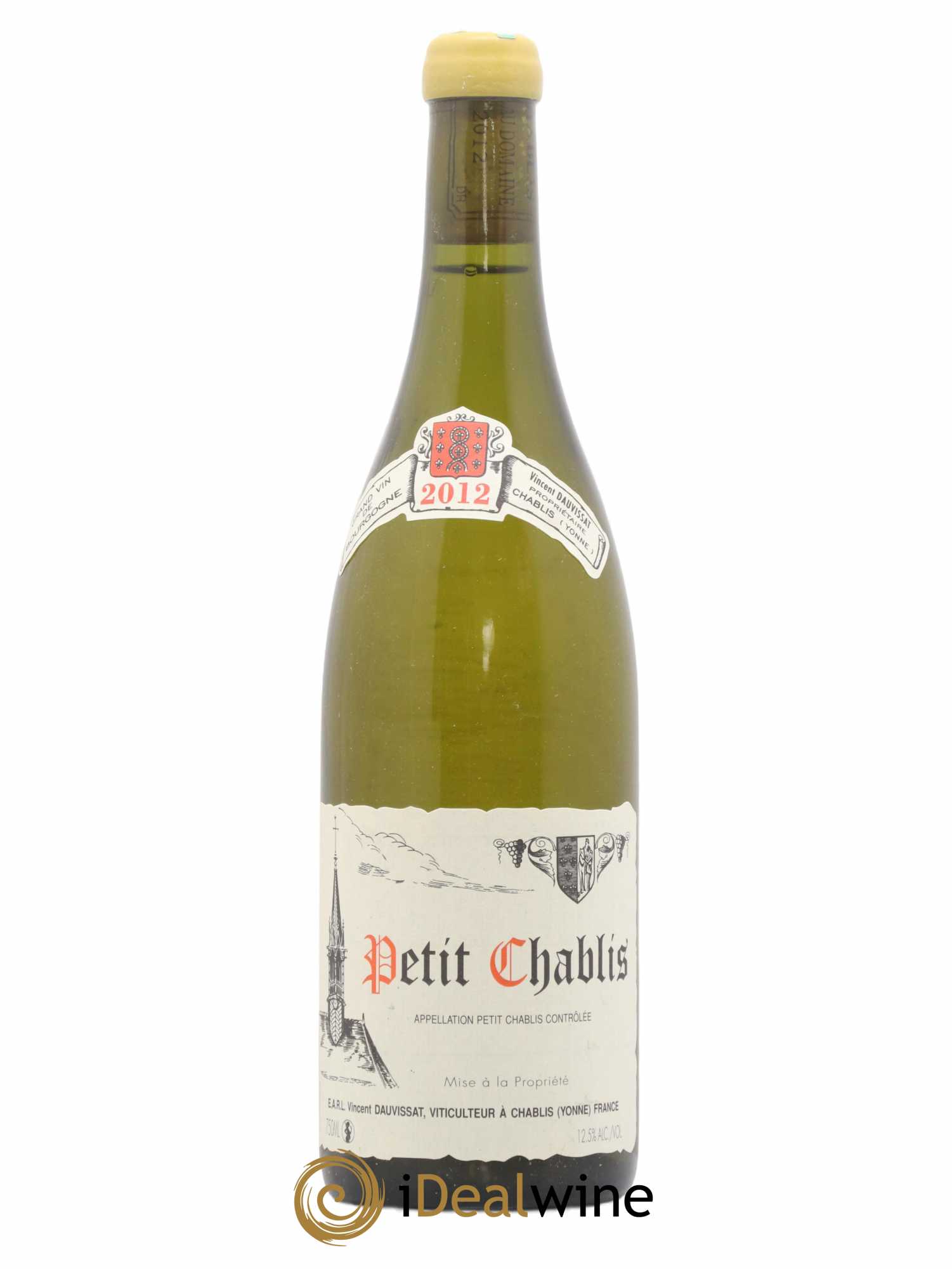 Petit Chablis Vincent Dauvissat (Domaine) 2012 - Lot de 1 bouteille - 0