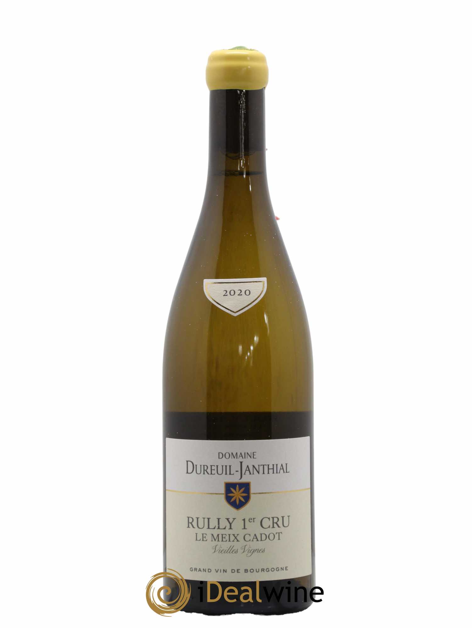 Rully 1er Cru Le Meix Cadot Vieilles Vignes Vincent Dureuil-Janthial 2020 - Lot de 1 bouteille - 0