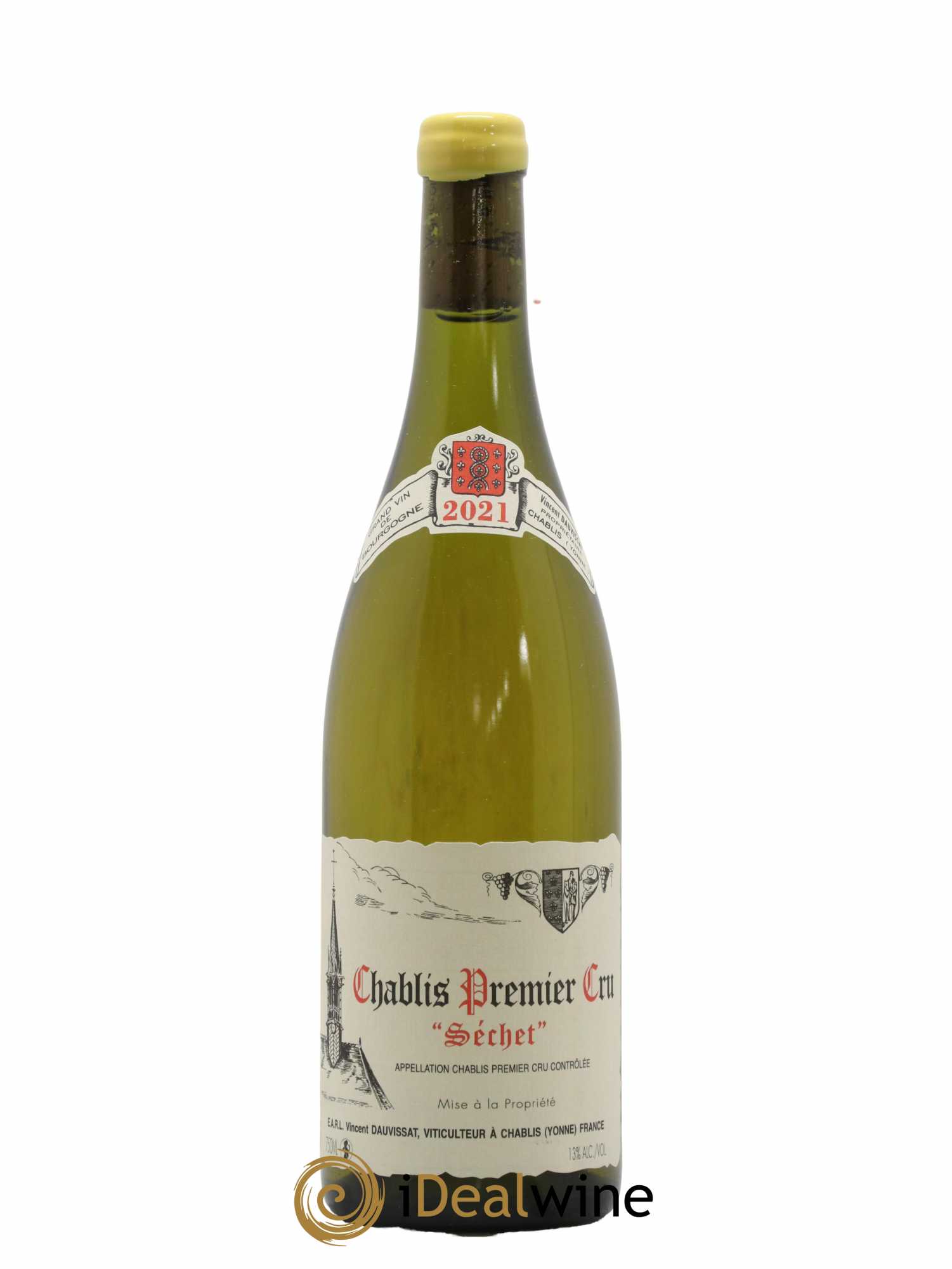 Chablis 1er Cru Séchet Vincent Dauvissat (Domaine) 2021 - Lot de 1 bouteille - 0