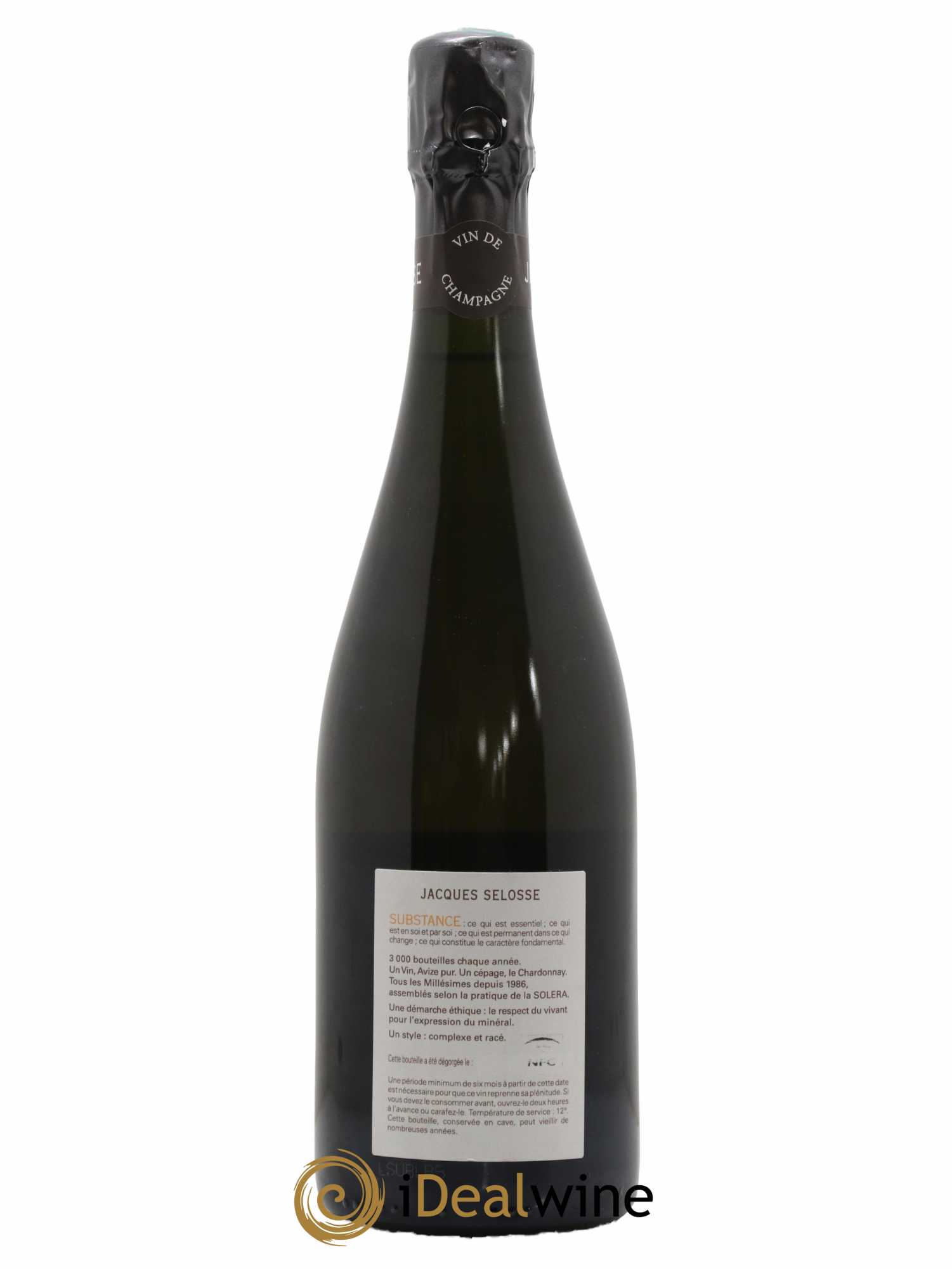 Substance Jacques Selosse - Lot de 1 bouteille - 1