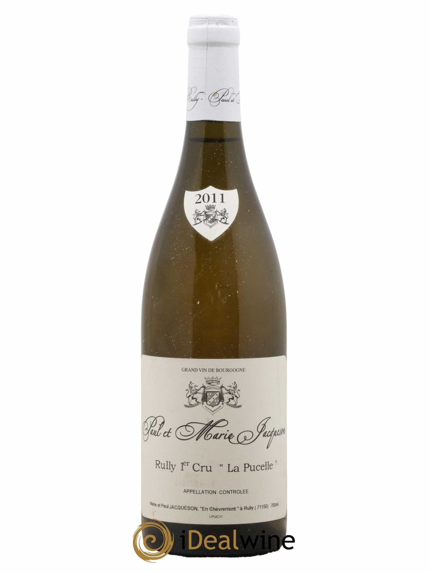 Rully 1er Cru La Pucelle Paul & Marie Jacqueson 2011 - Posten von 1 Flasche - 0