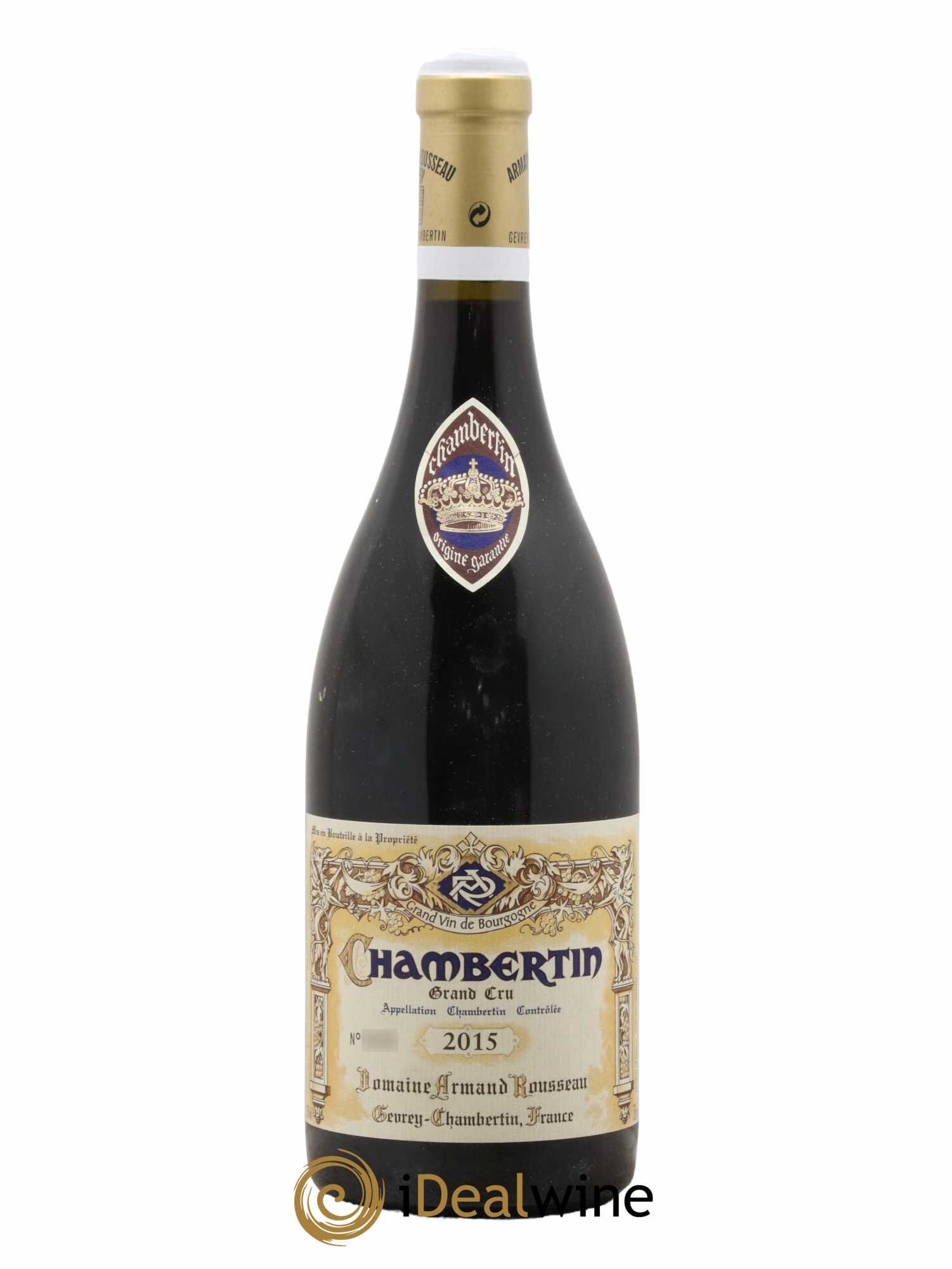 Chambertin Grand Cru Armand Rousseau (Domaine) 2015 - Lot de 1 bouteille - 0