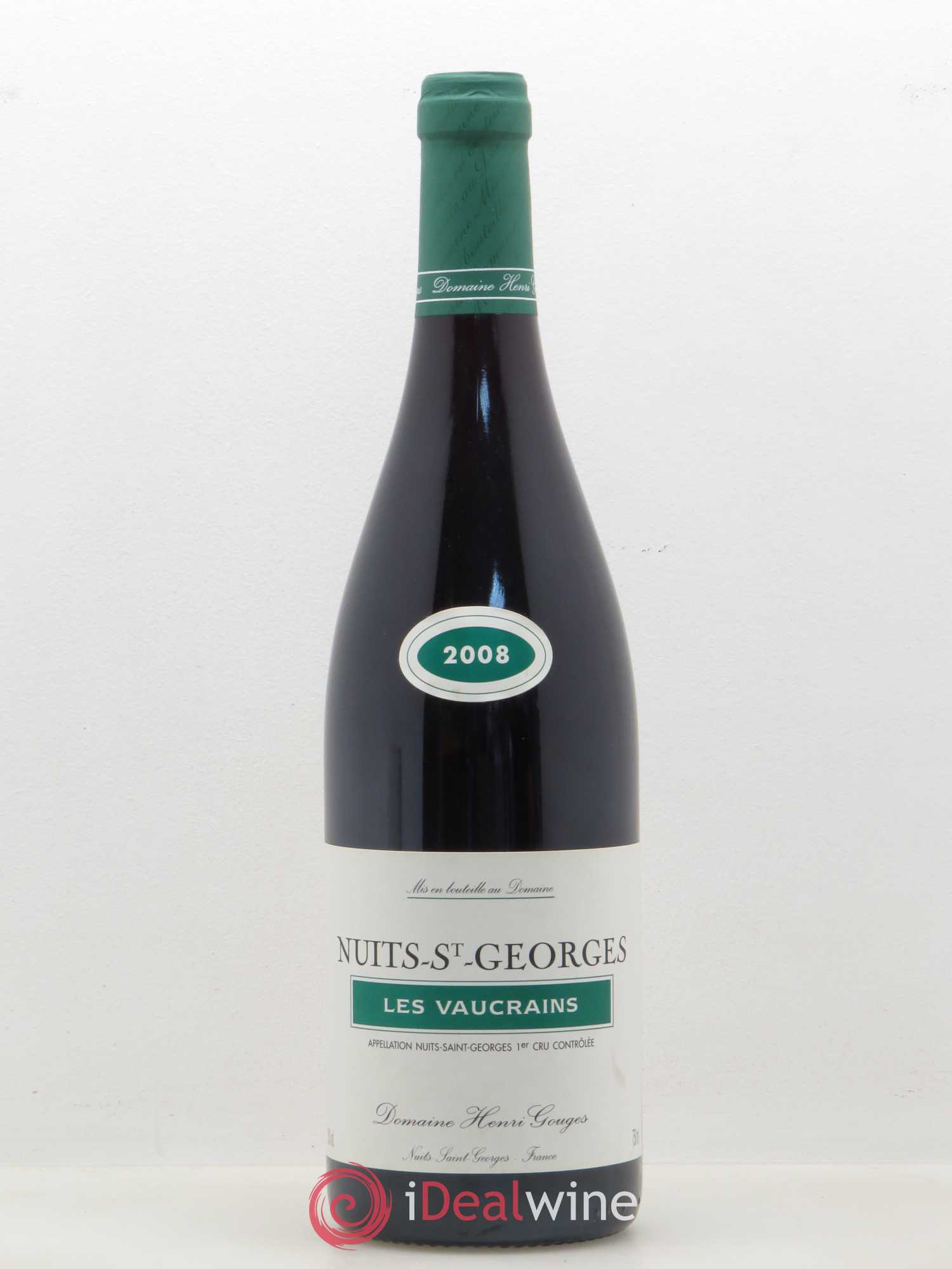 Nuits-Saint-Georges 1er Cru Les Vaucrains Henri Gouges 2008 - Posten von 1 Flasche - 0