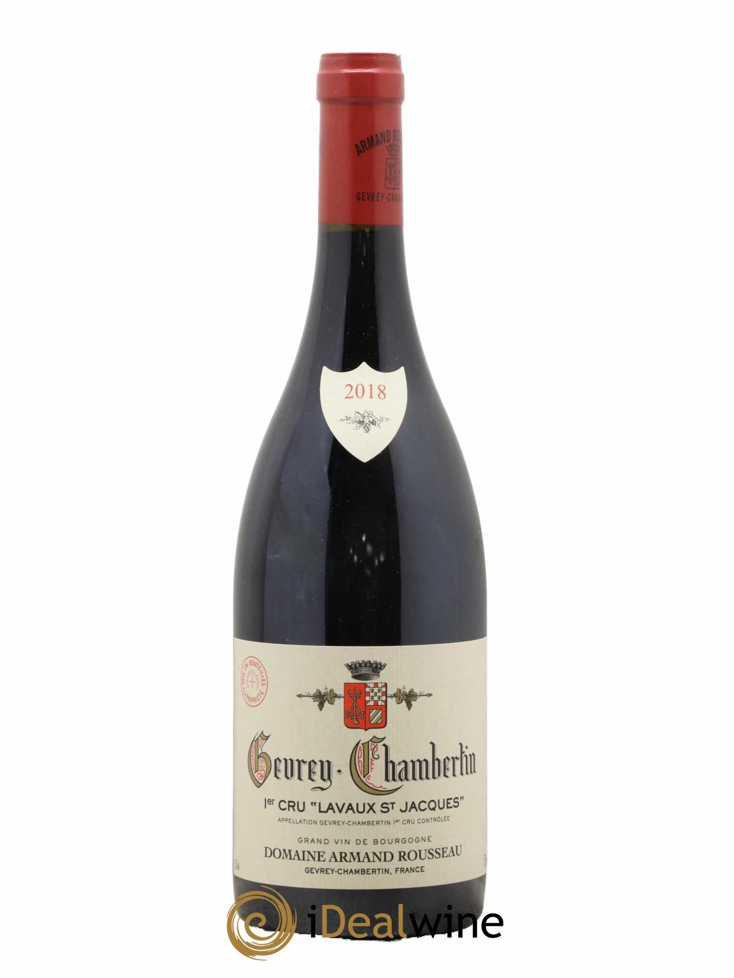 Gevrey-Chambertin 1er Cru Lavaux Saint Jacques Armand Rousseau (Domaine) 2018 - Lot de 1 bouteille - 0