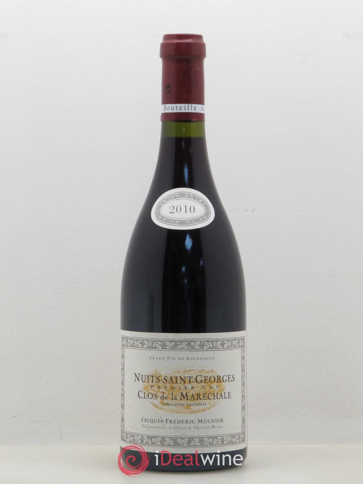 Nuits-Saint-Georges 1er Cru Clos de La Maréchale Jacques-Frédéric Mugnier 2010 - Lot de 1 bouteille - 0