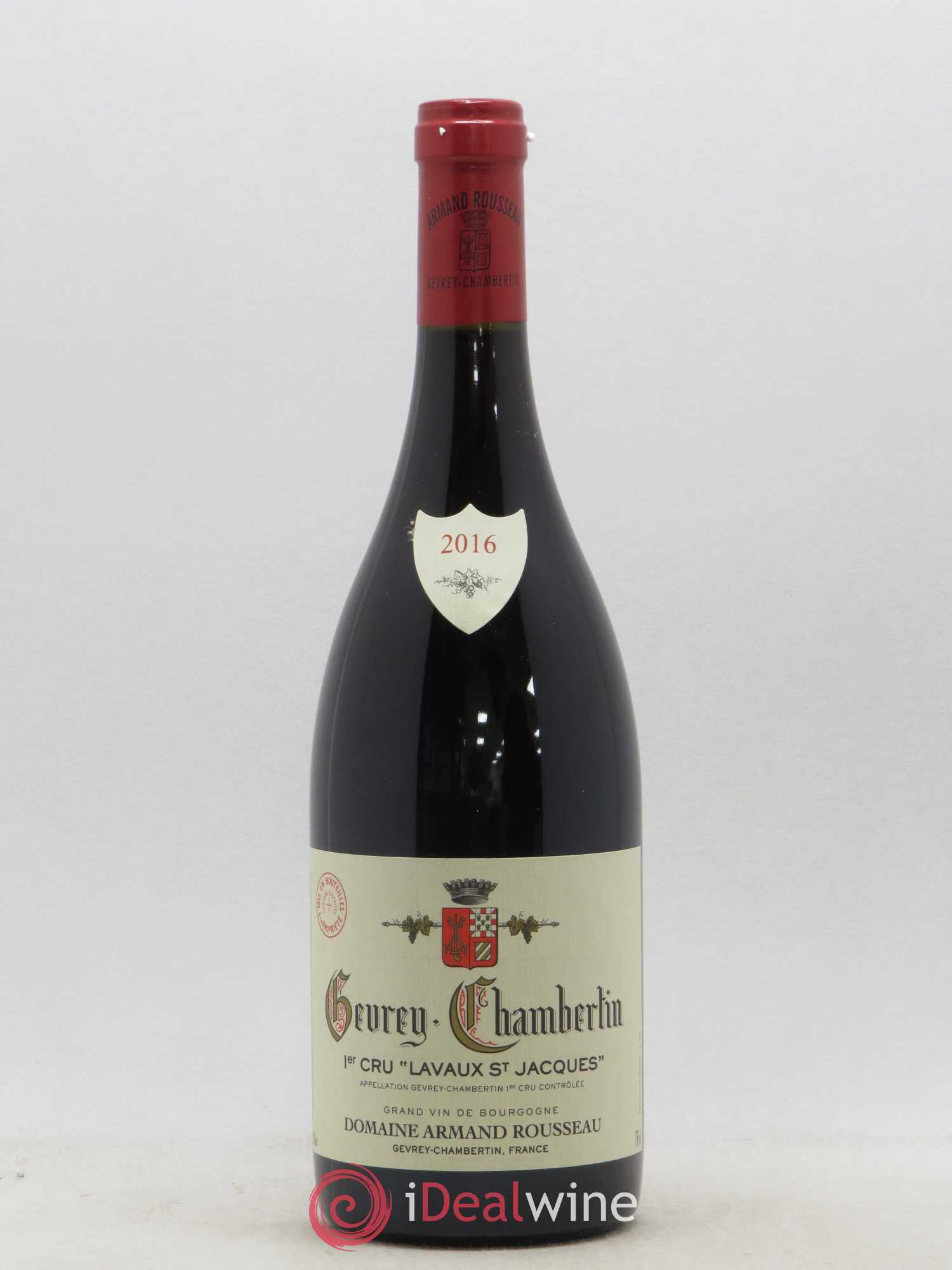 Gevrey-Chambertin 1er Cru Lavaux Saint Jacques Armand Rousseau (Domaine) 2016 - Lot de 1 bouteille - 0