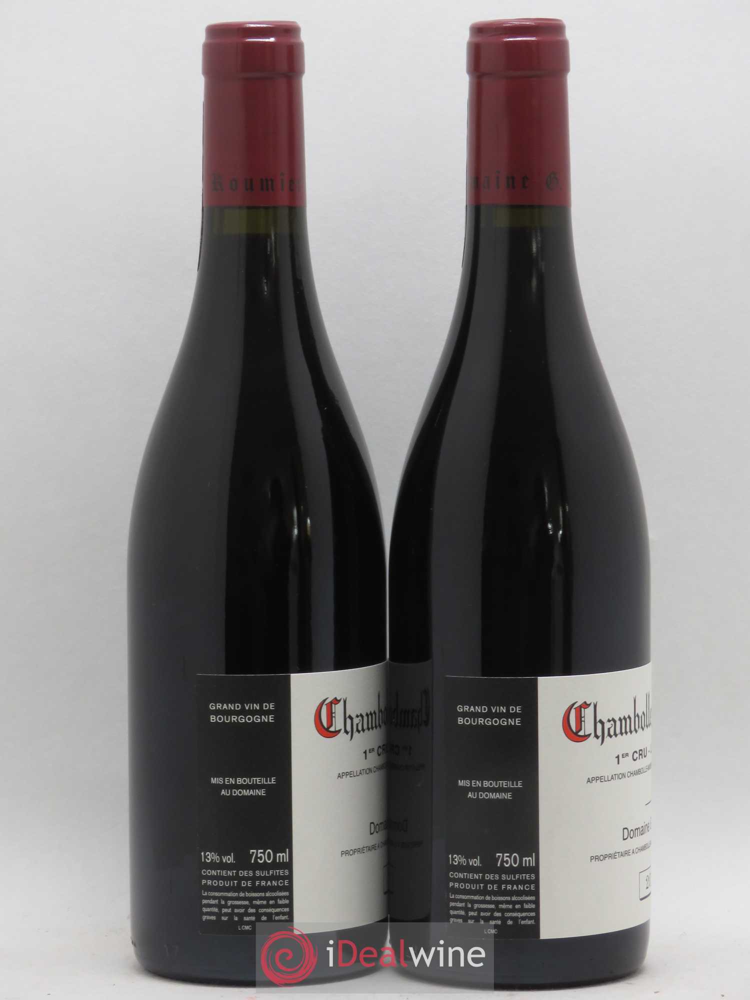 Chambolle-Musigny 1er Cru Les Cras Georges Roumier (Domaine) 2018 - Lot de 2 bouteilles - 1