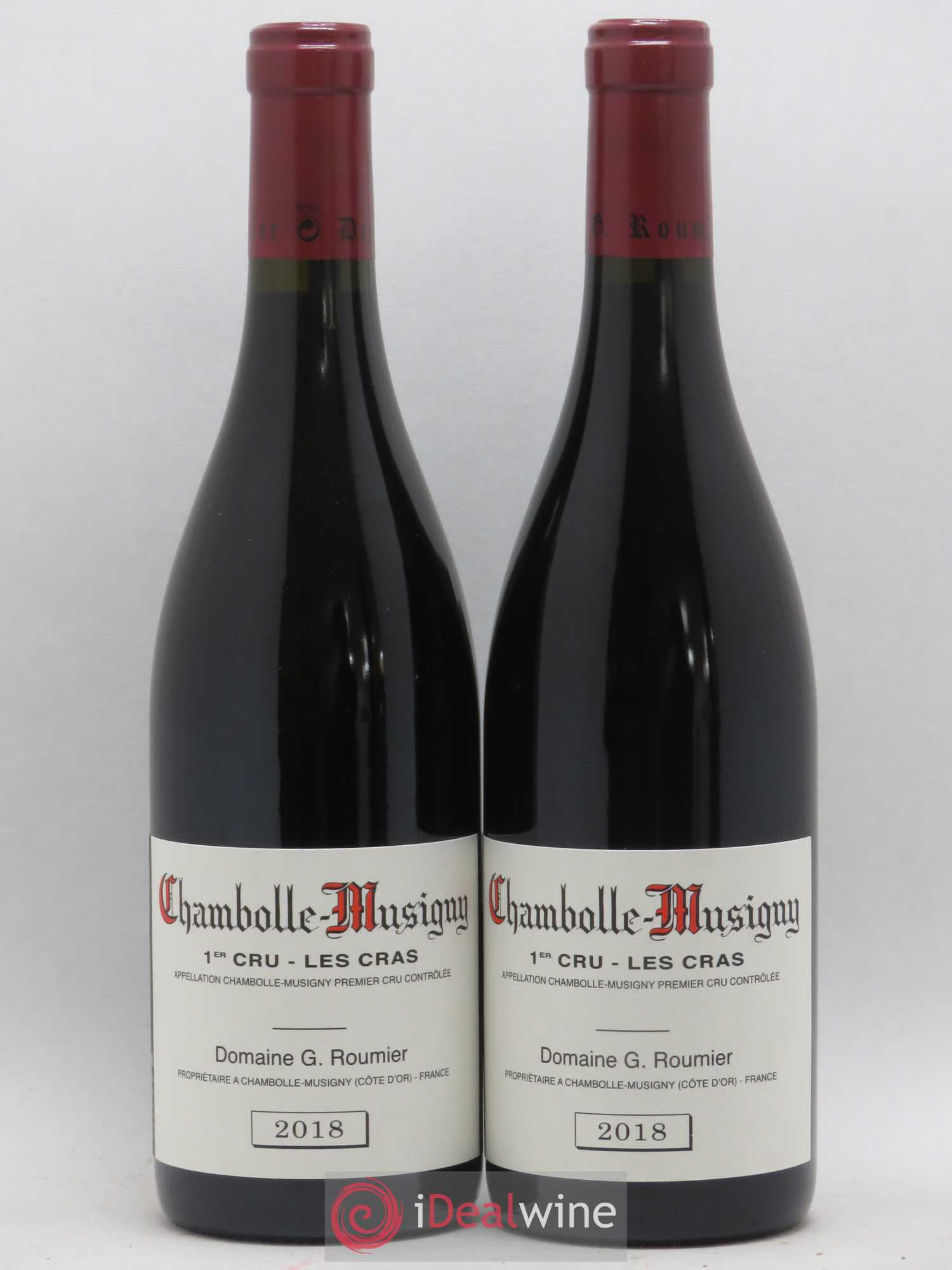 Chambolle-Musigny 1er Cru Les Cras Georges Roumier (Domaine) 2018 - Lot de 2 bouteilles - 0