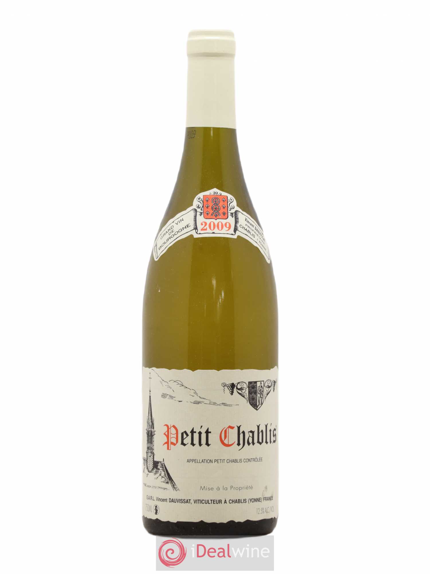 Petit Chablis Vincent Dauvissat (Domaine) 2009 - Lot de 1 bouteille - 0