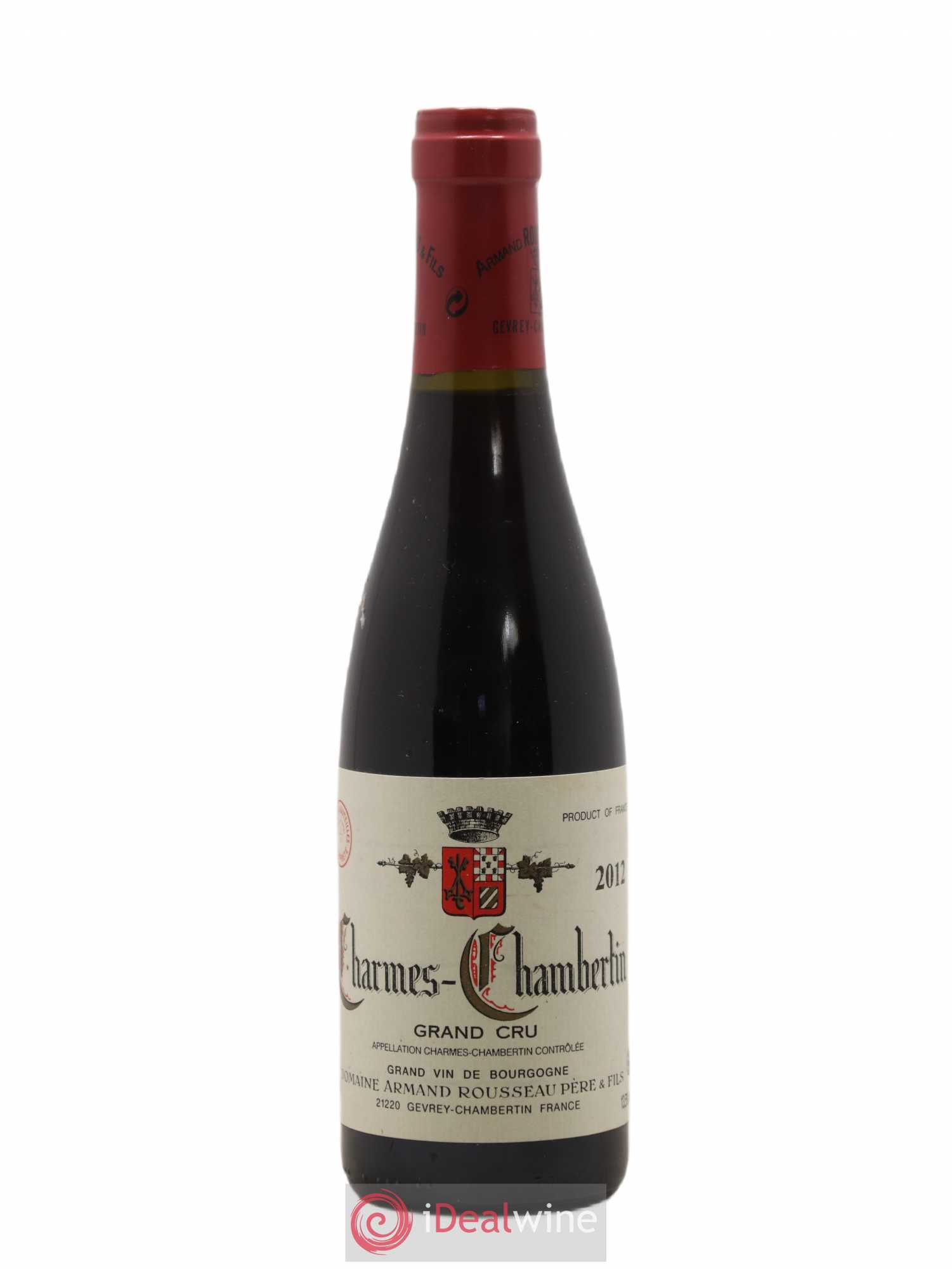 Charmes-Chambertin Grand Cru Armand Rousseau (Domaine) 2012 - Lot de 1 demi bouteille - 0