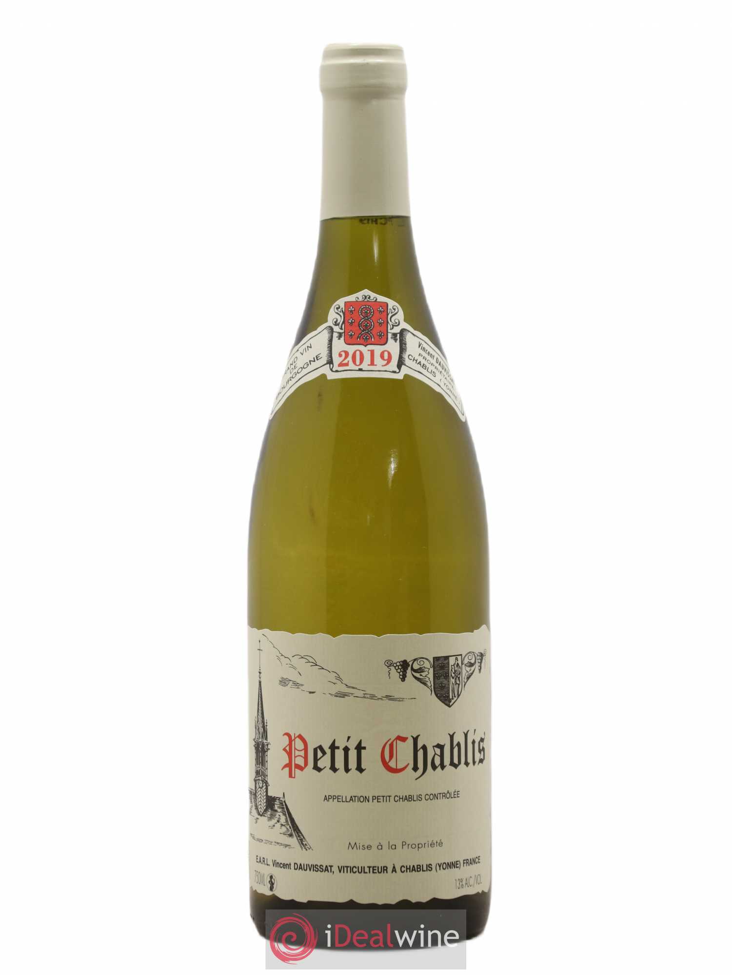 Petit Chablis Vincent Dauvissat (Domaine) 2019 - Lot de 1 bouteille - 0