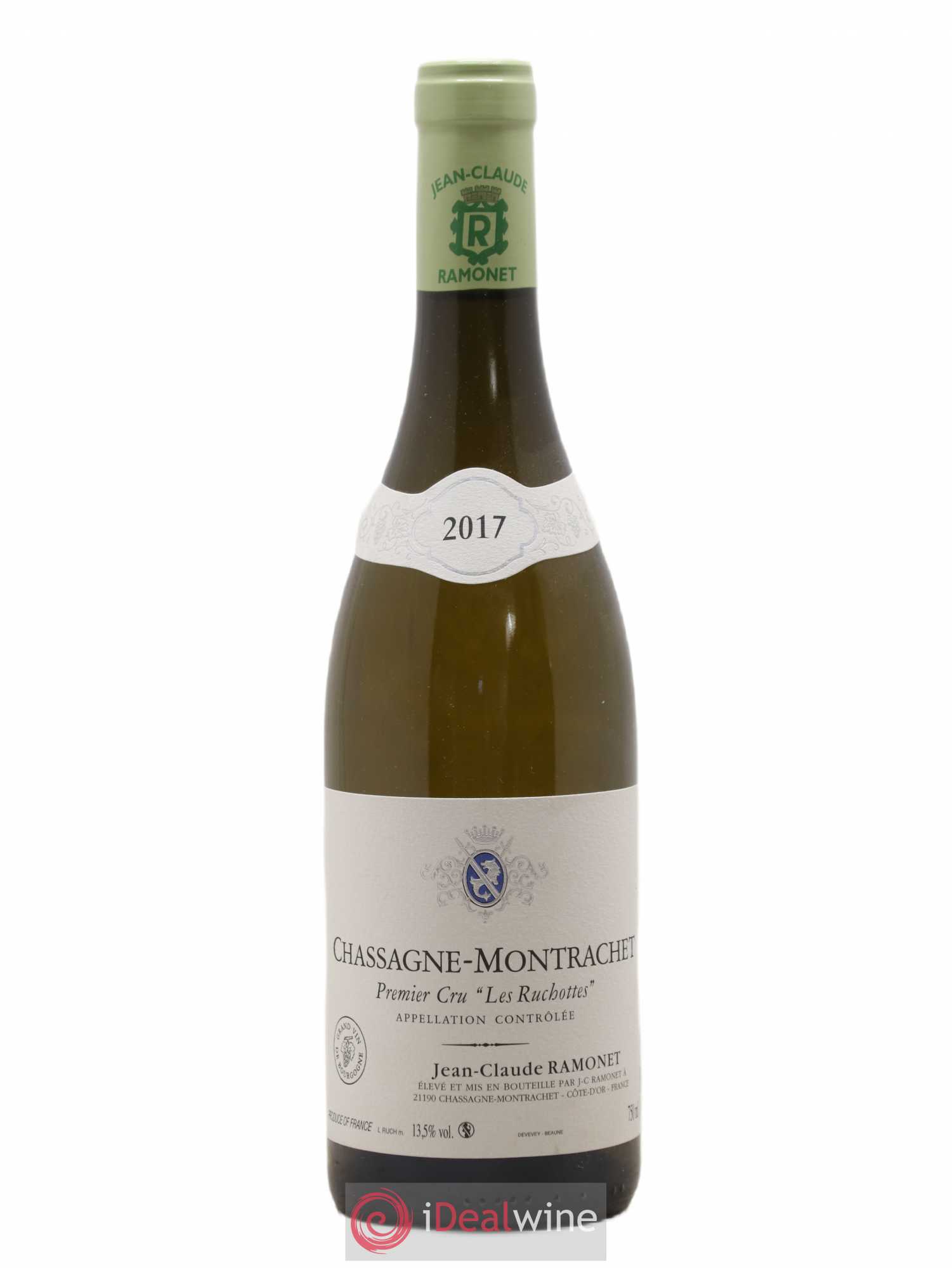 Chassagne-Montrachet 1er Cru Les Ruchottes Ramonet (Domaine) 2017 - Posten von 1 Flasche - 0