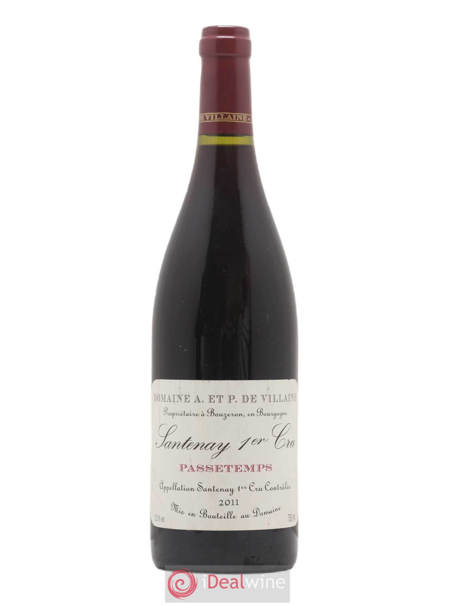 Santenay 1er Cru Passetemps Domaine de Villaine 2011 - Lot de 1 bouteille - 0