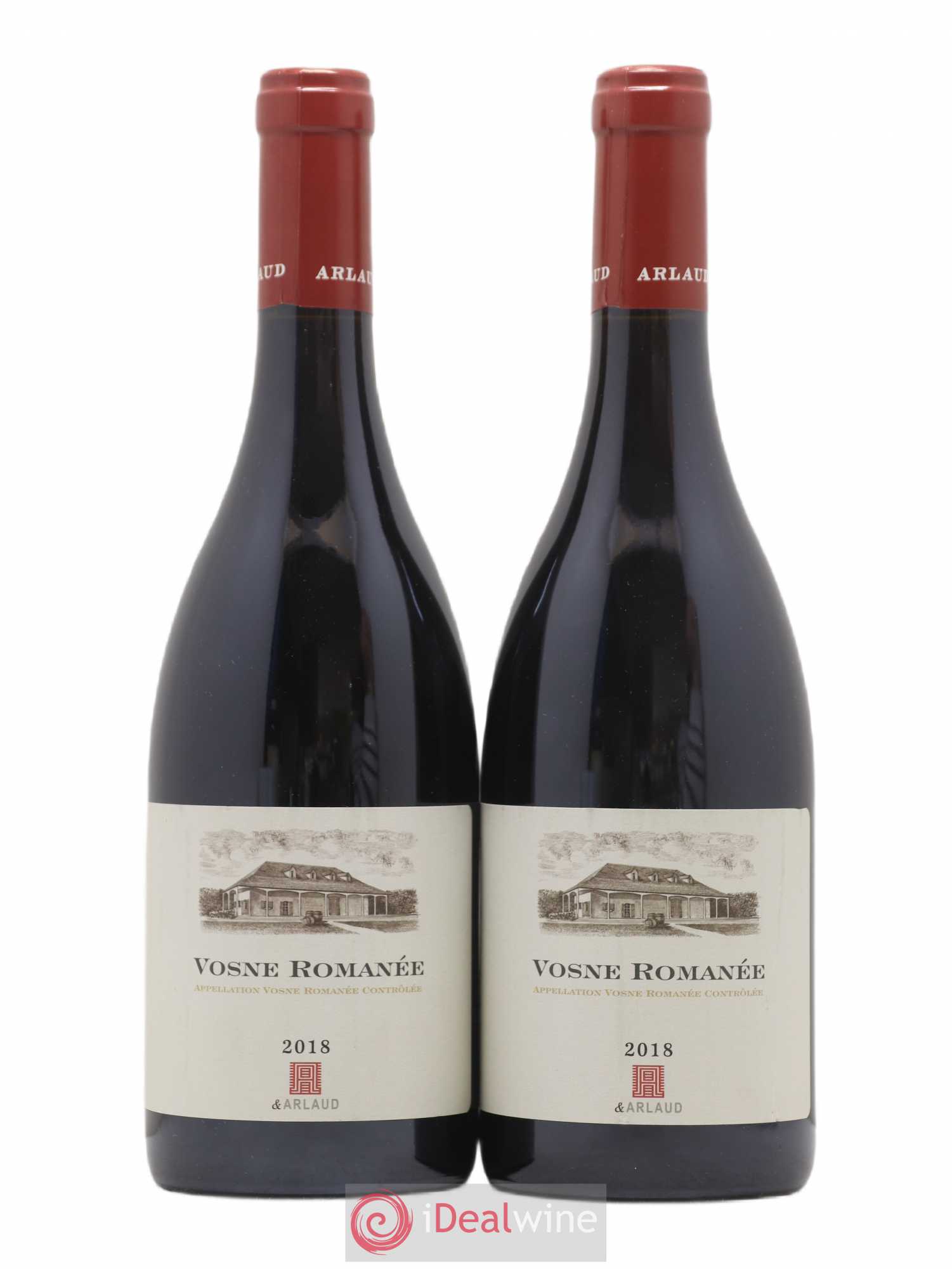 Vosne-Romanée Cyprien Arlaud (anciennement A & Arlaud) 2018 - Lot de 2 bouteilles - 0