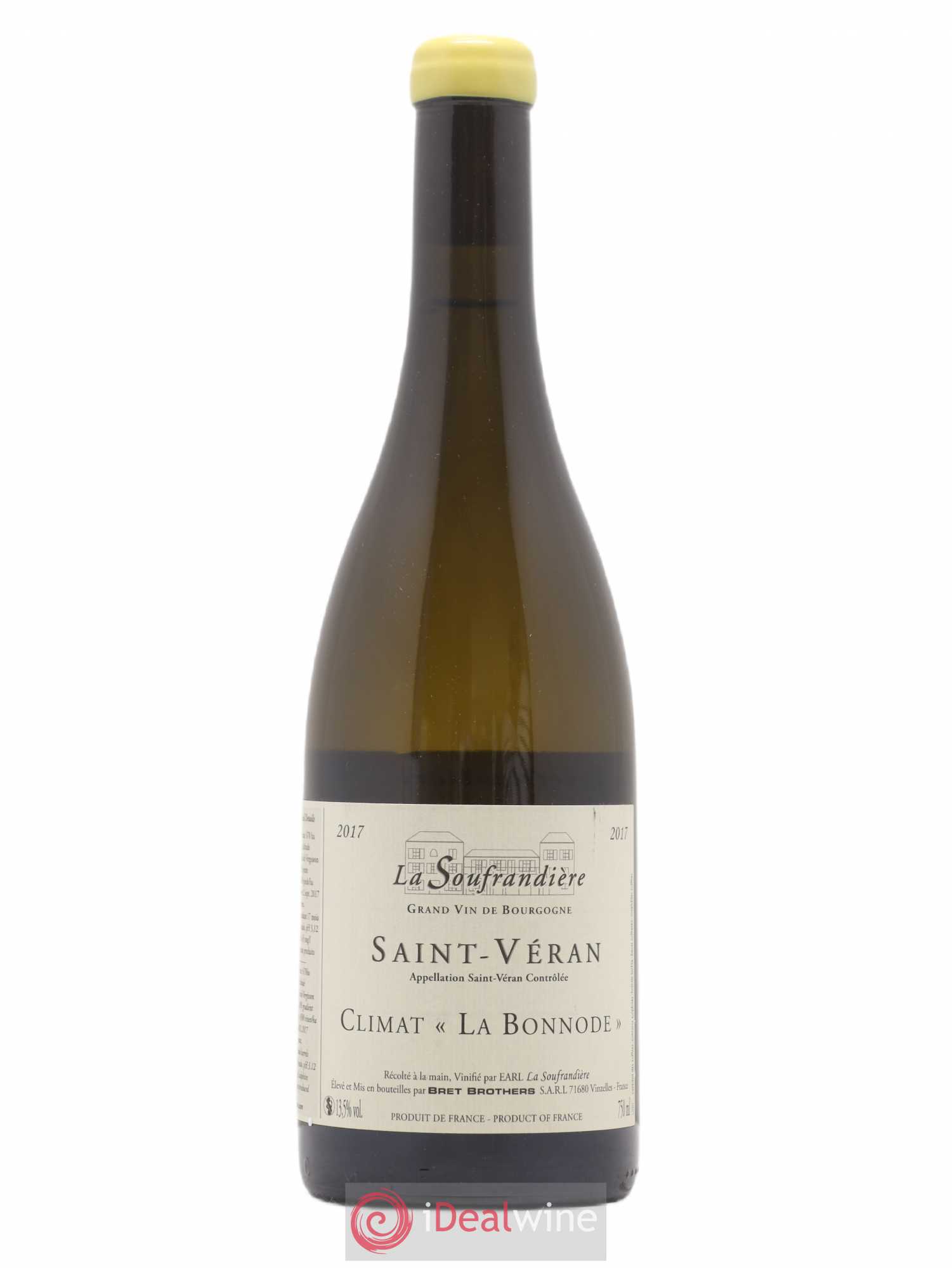 Saint-Véran La Bonnode La Soufrandière - Bret Brothers 2017 - Lot de 1 bouteille - 0