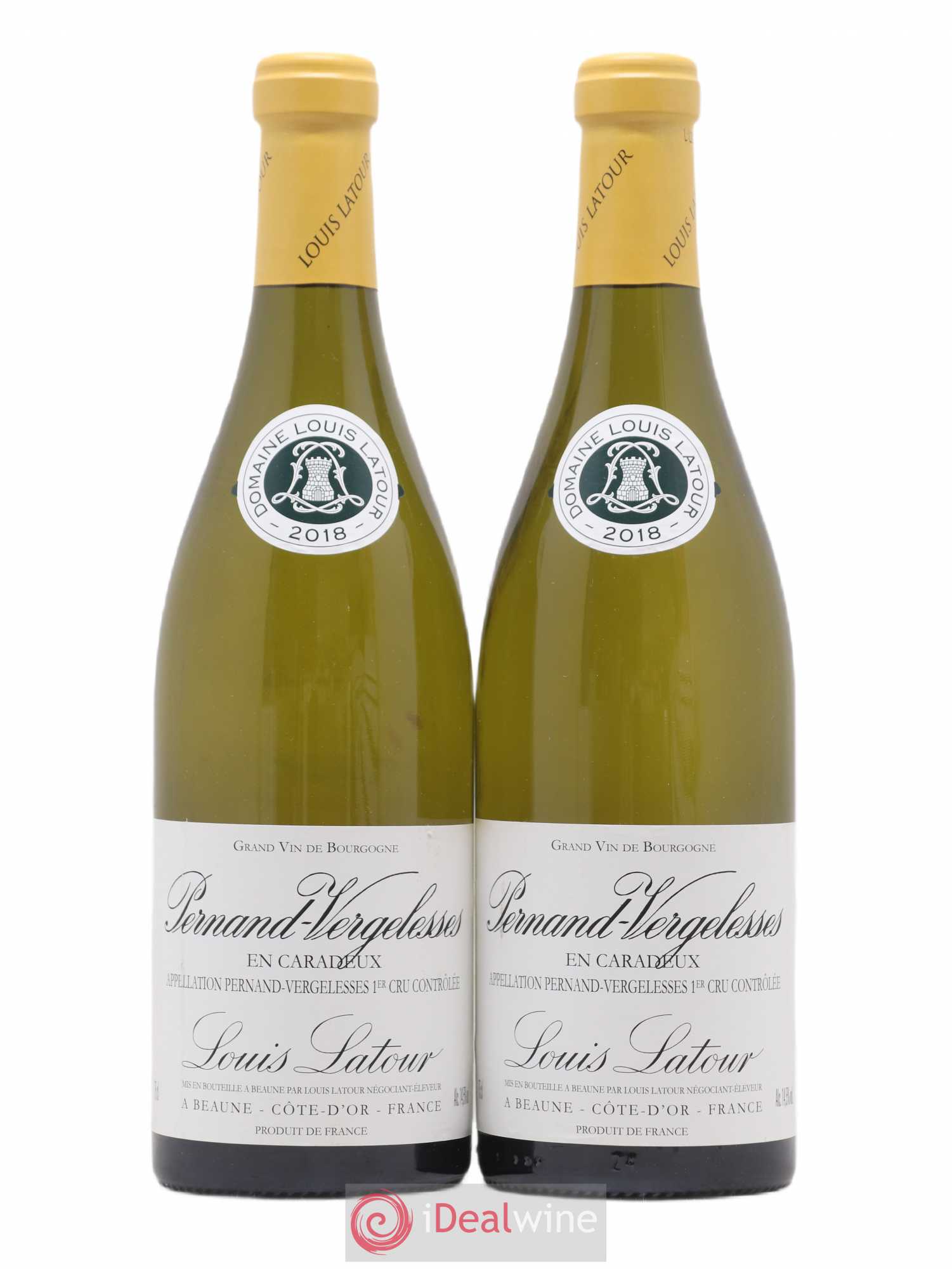 Pernand-Vergelesses 1er Cru En Caradeux Louis Latour 2018 - Lot de 2 bouteilles - 0