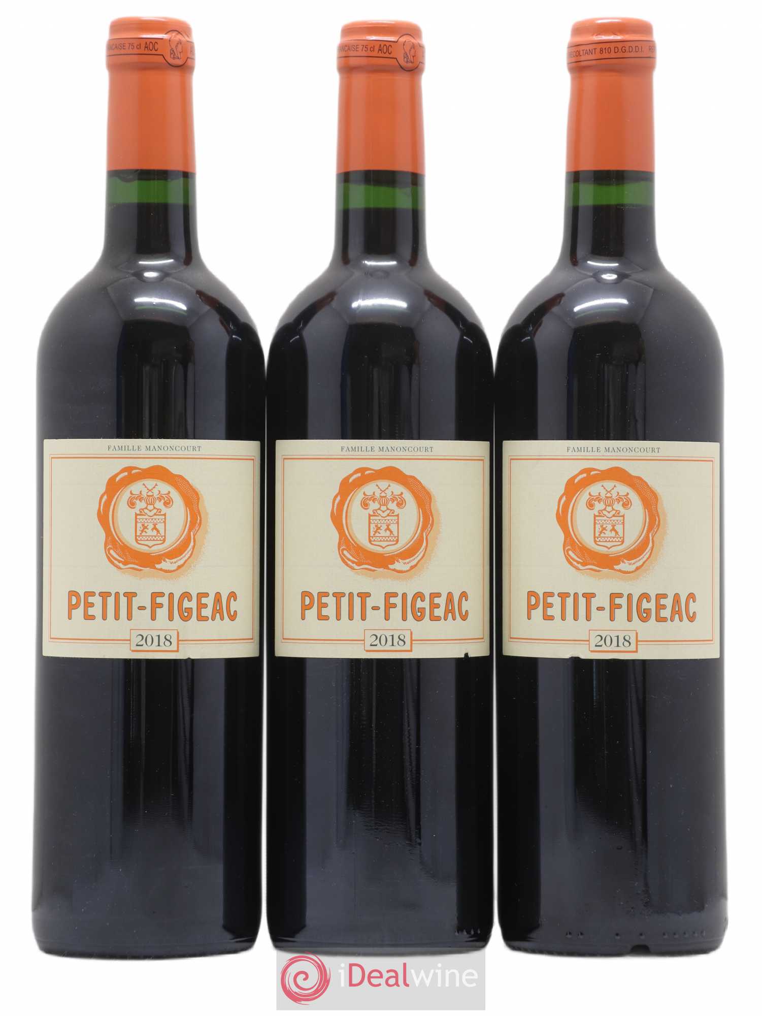 Petit Figeac 2018 - Posten von 3 Flaschen - 0