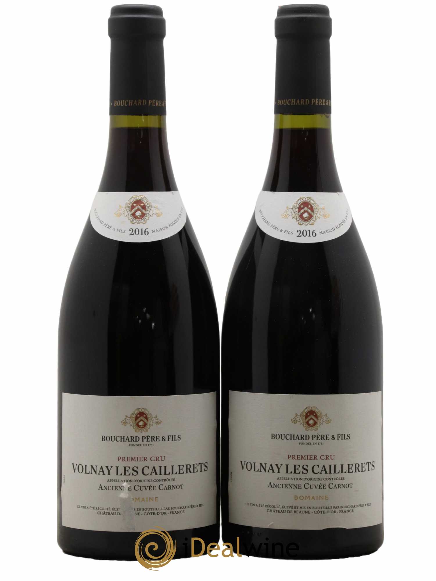 Volnay 1er Cru Caillerets - Ancienne Cuvée Carnot Bouchard Père & Fils 2016 - Lot de 2 bouteilles - 0