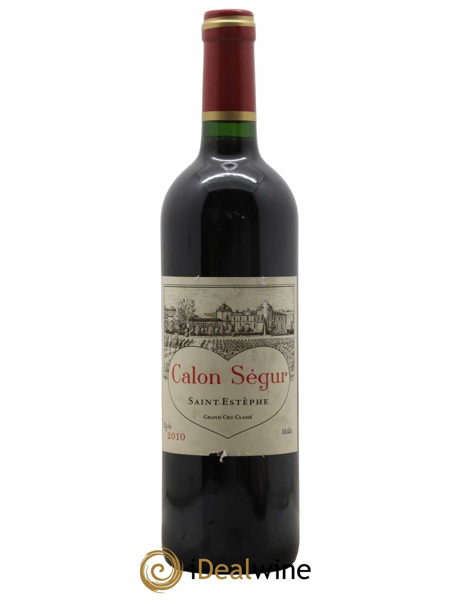 Château Calon Ségur 3ème Grand Cru Classé 2010 - Lot de 1 bouteille - 0